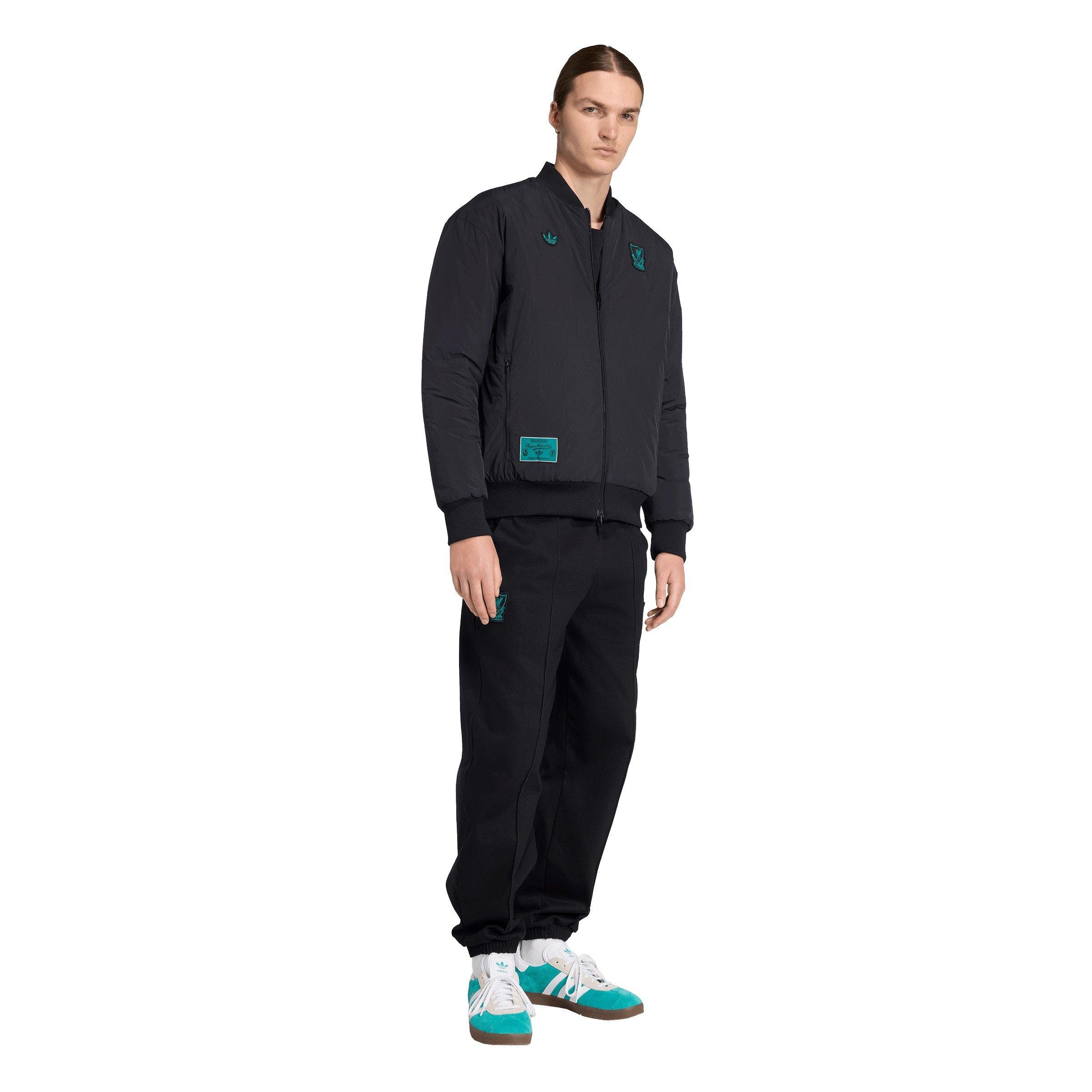 Crna - adidas - Liverpool Icons Drill Tracksuit Bottoms Mens - 6