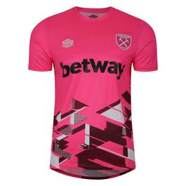 Umbro West Ham Unitd Warm Up Jersey 2023 2024 Adults