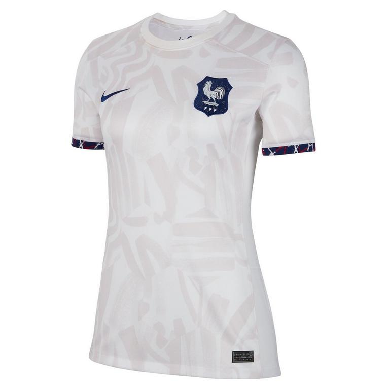 Blanc - Nike - France Away Shirt 2023 Womens - 1