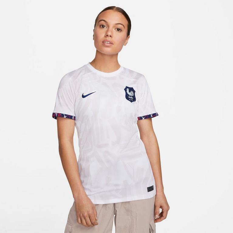 Blanc - Nike - France Away Shirt 2023 Womens - 3