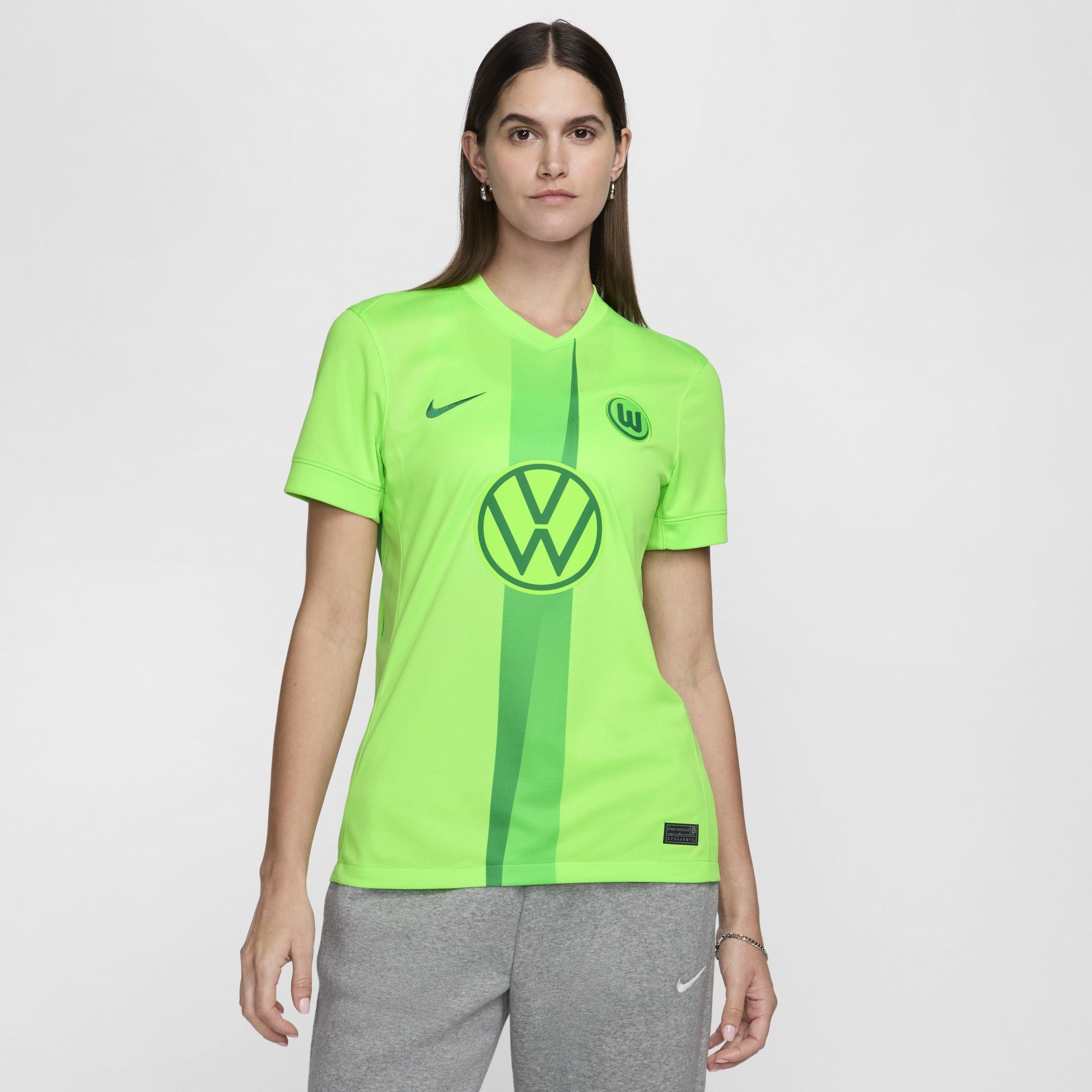 Groen - Nike - Wolfsburg Home Shirt 2024 2025 Womens - 1
