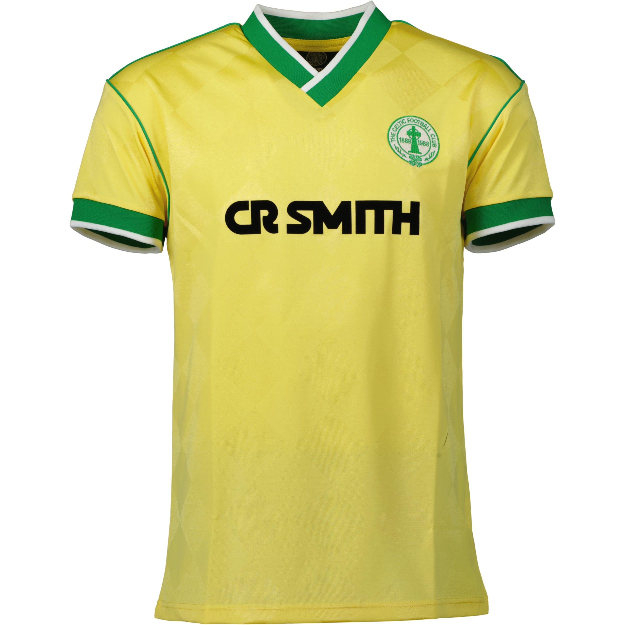 Gelb - Team - Men's Celtic '88 Away Retro Football Shirt - 1