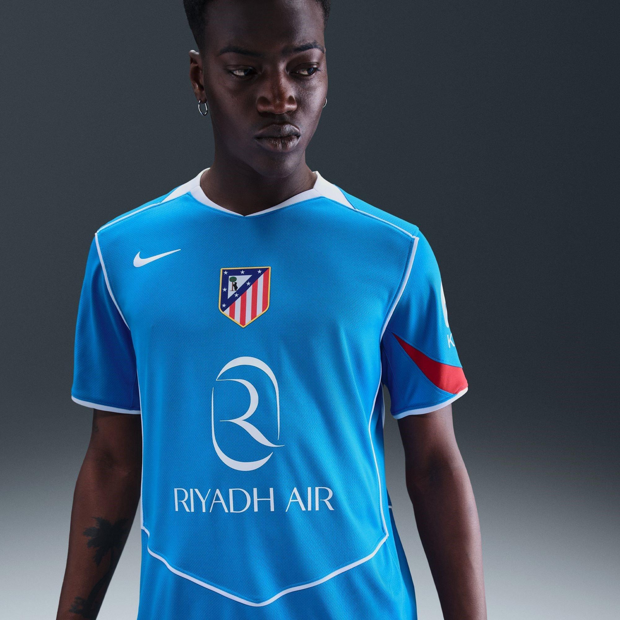 Blue/Red - Nike - Atletico Madrid Third Shirt 2025 2026 Adults - 3