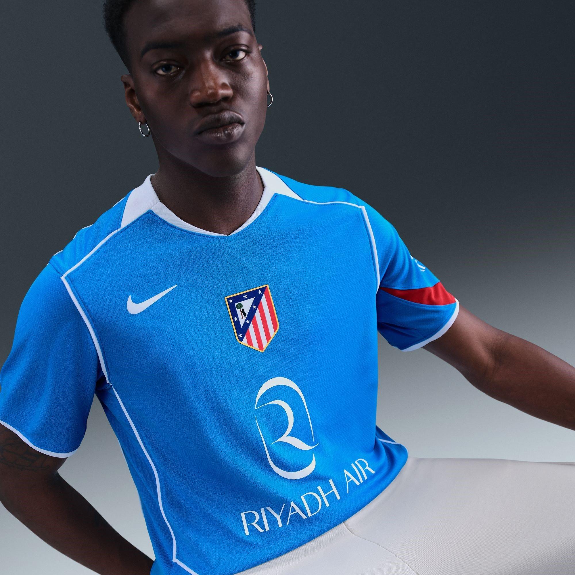 Blue/Red - Nike - Atletico Madrid Third Shirt 2025 2026 Adults - 6