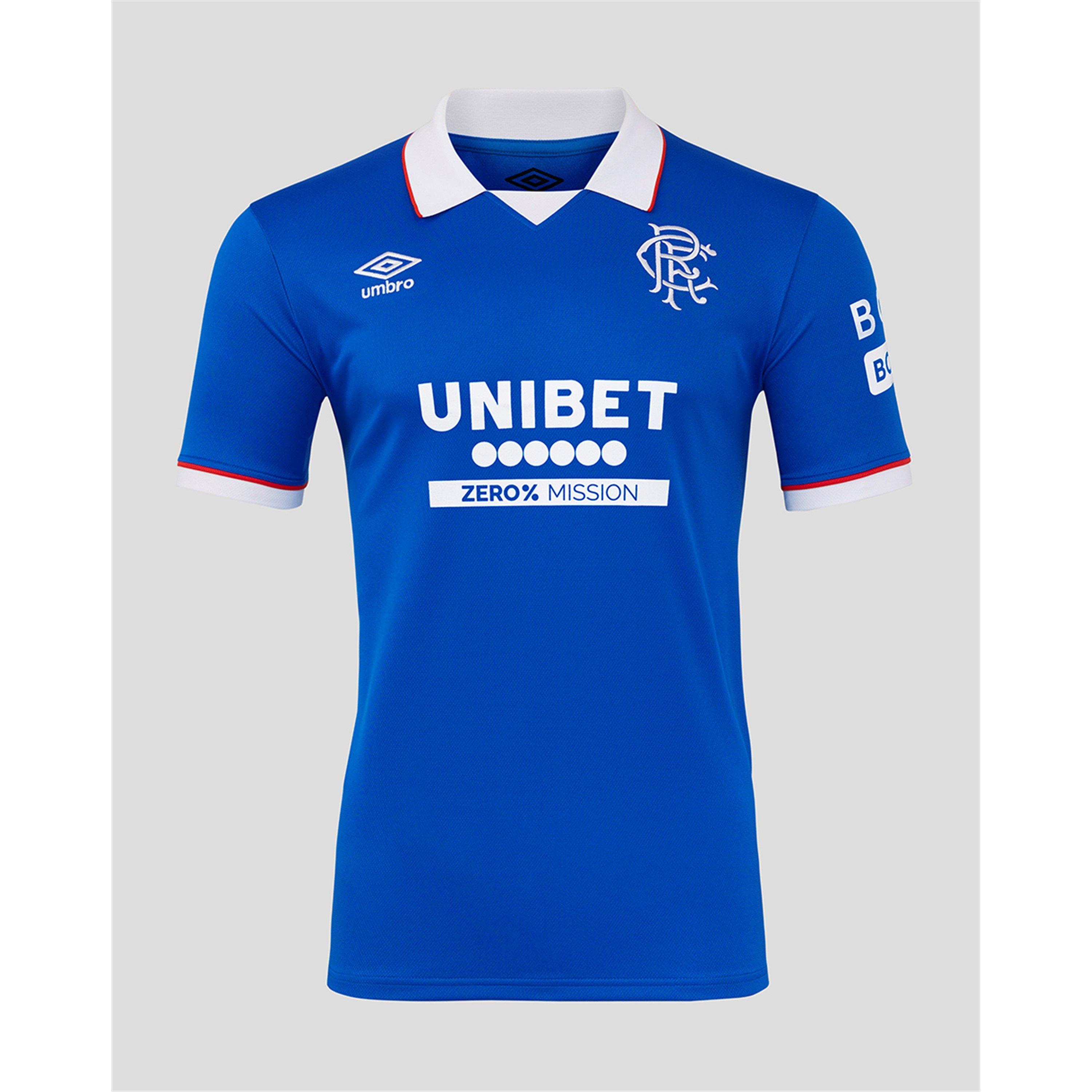 Lapis Blue - Umbro - Rangers Home Football Shirt 2025 2026 Adults - 1