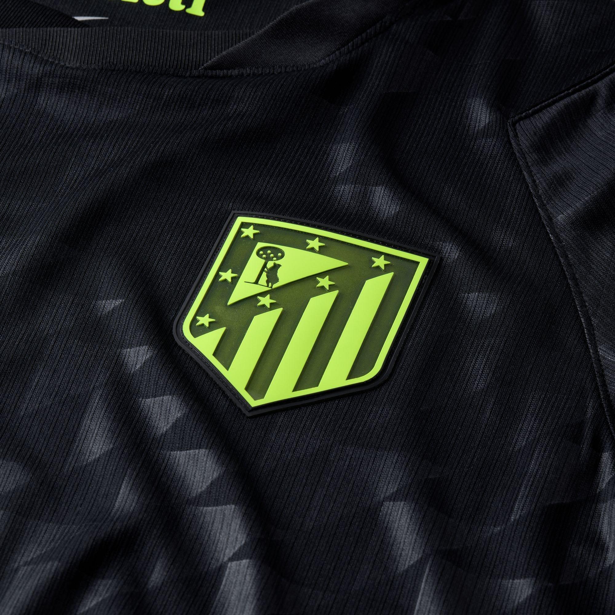 Black/Green - Nike - Atletico Madrid Away Shirt 2026/27 Mens - 6