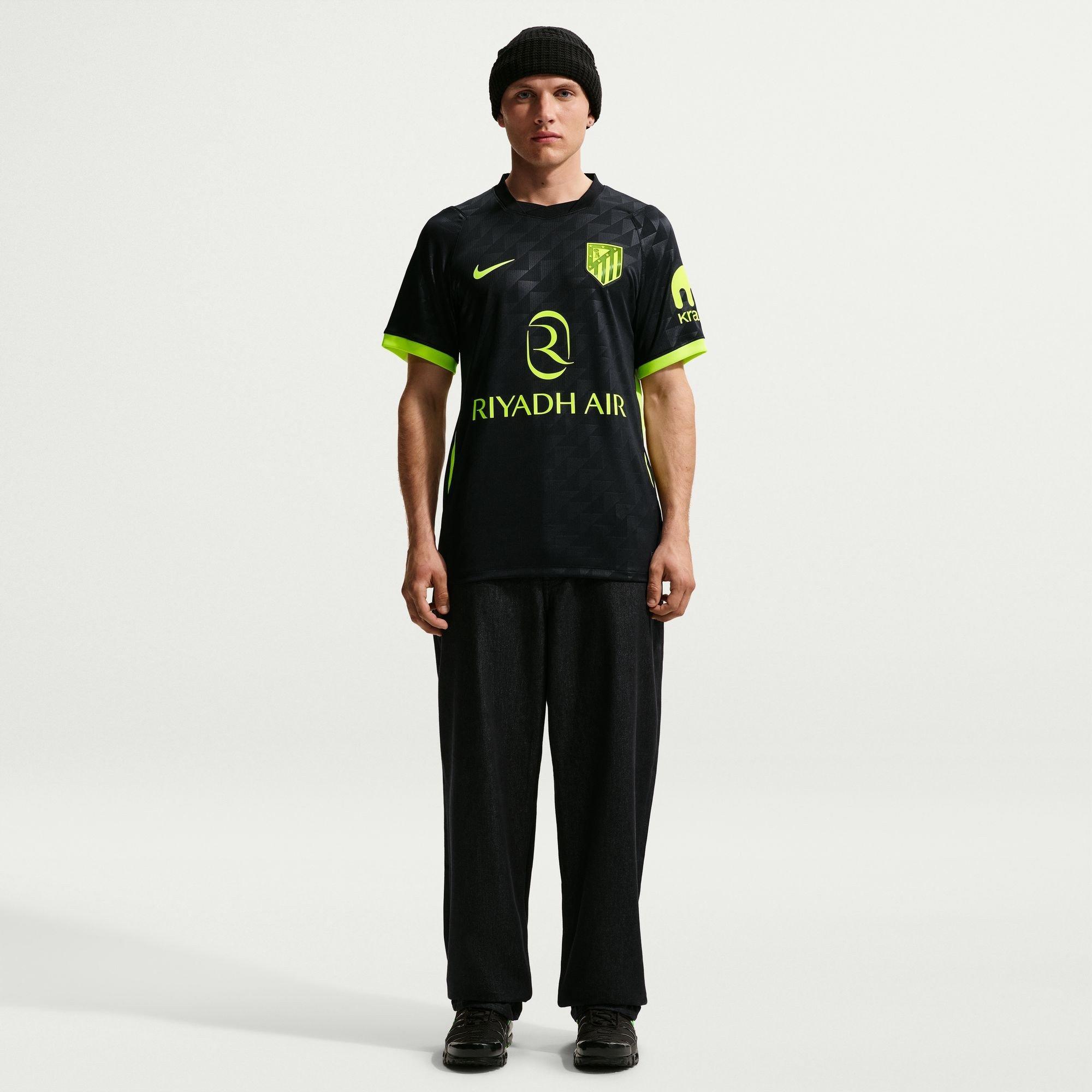 Black/Green - Nike - Atletico Madrid Away Shirt 2026/27 Mens - 7