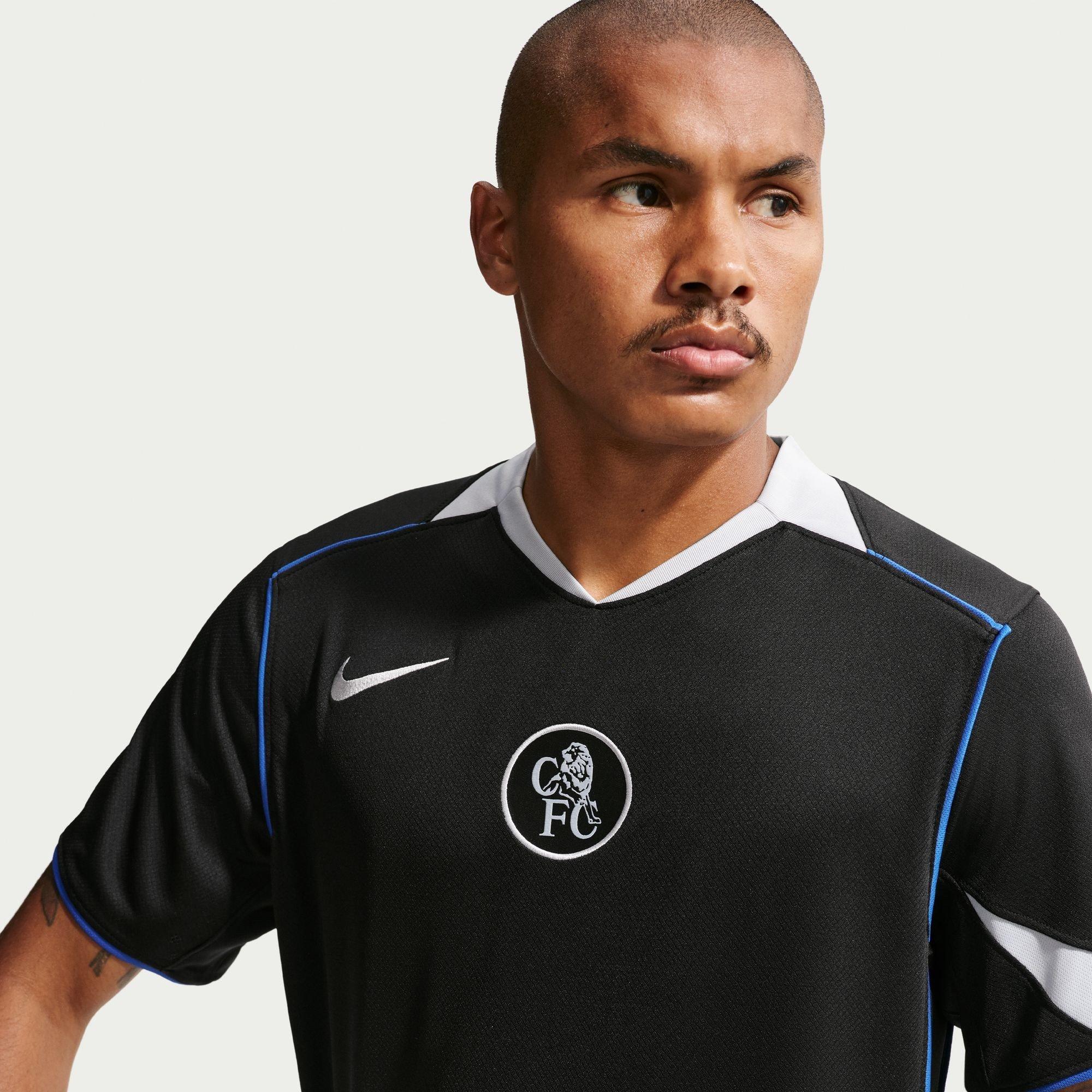 Schwarz/Silber - Nike - Chelsea Third Shirt 2025 2026 Adults - 9