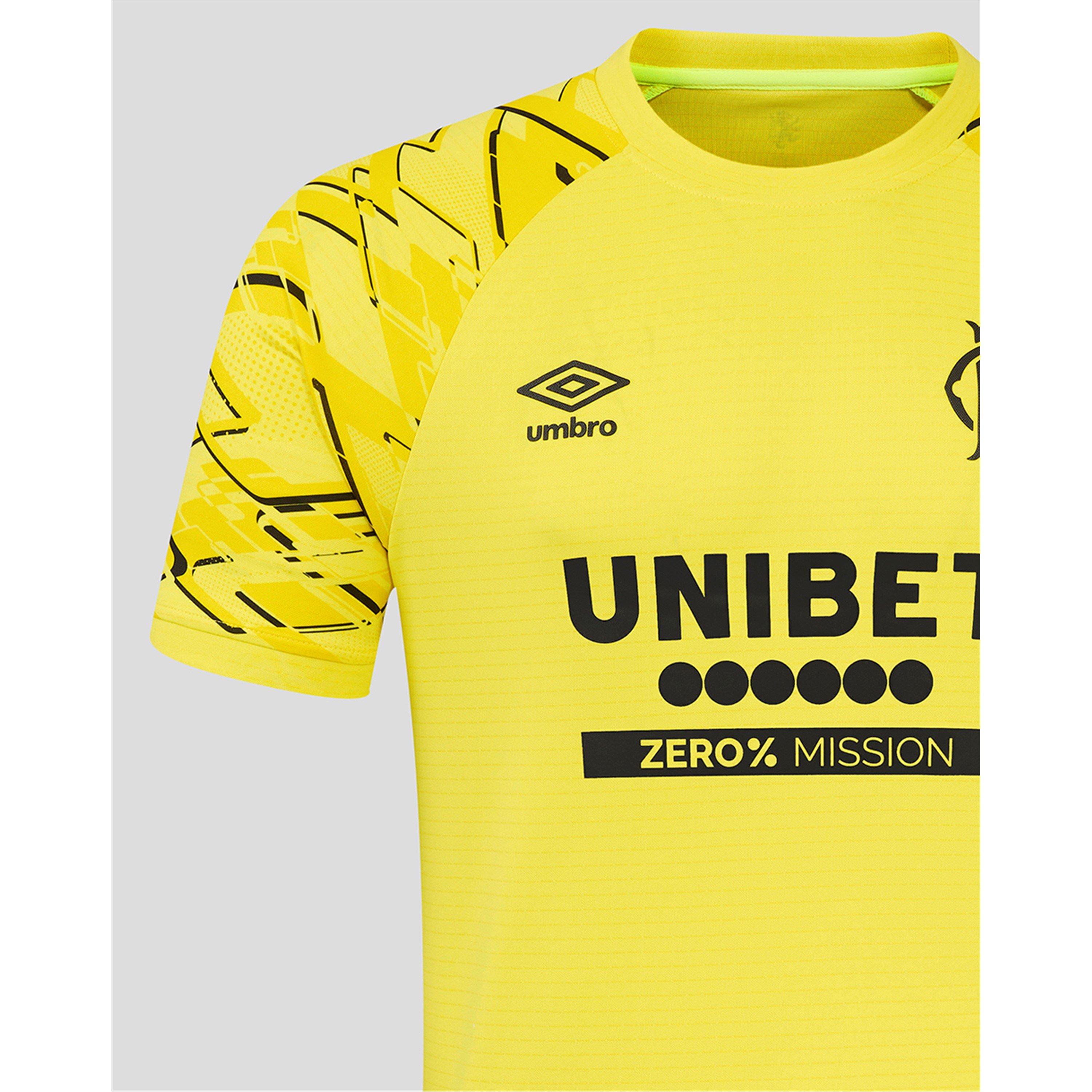 Yellow - Umbro - Rangers Goalkeepers Shirt 2025 2026 Mens - 4