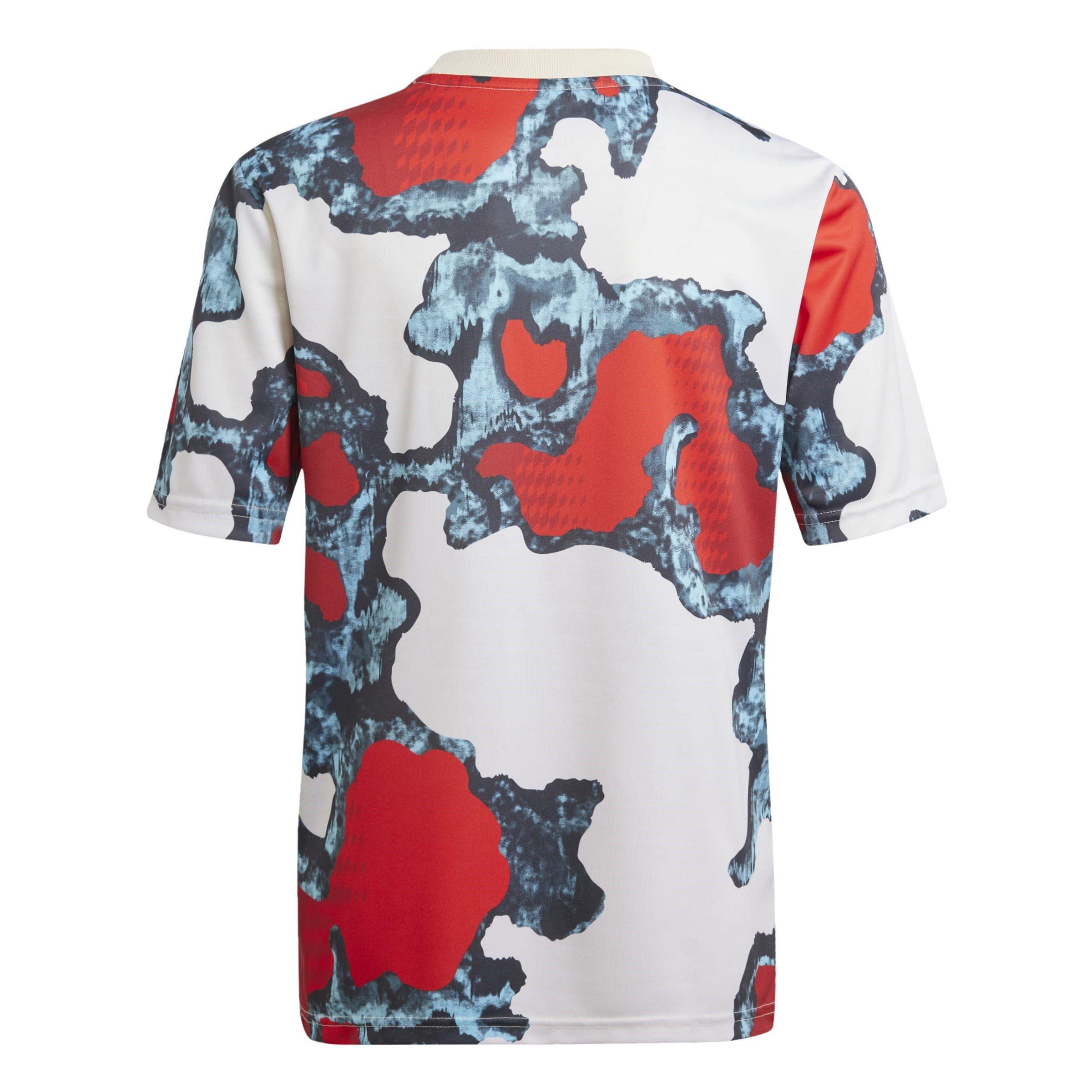 Rood/Aqua - adidas - Bayern Munich Prematch Shirt 2024 2025 Juniors - 2