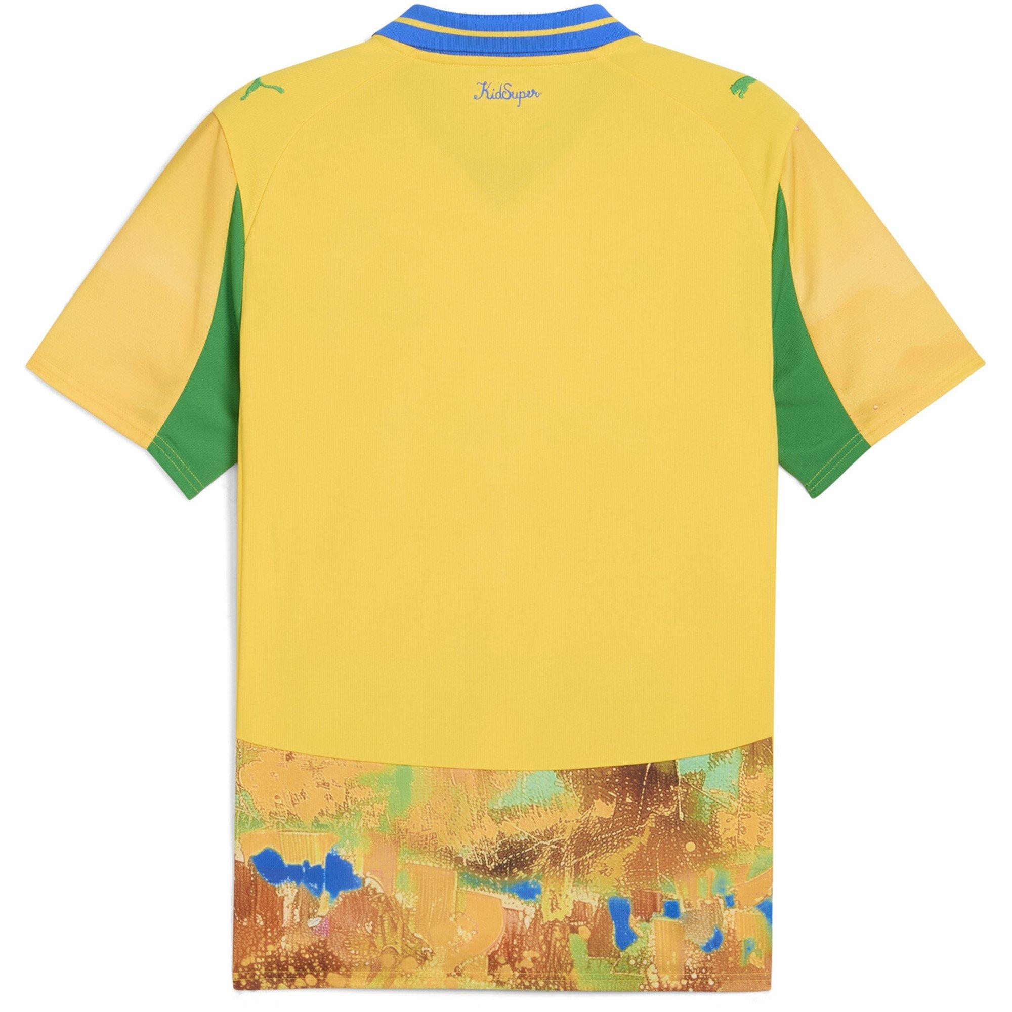 Yellow/Green - Puma - x KidsSuper Mamelodi Sundowns Home Shirt 2025 2026 Juniors - 2