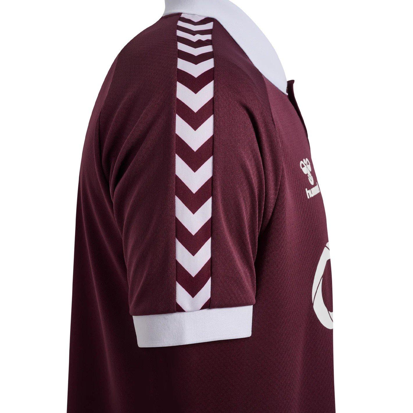 Bordeaux/Bianco - Hummel - Hearts Home Shirt 2026/27 Mens - 6