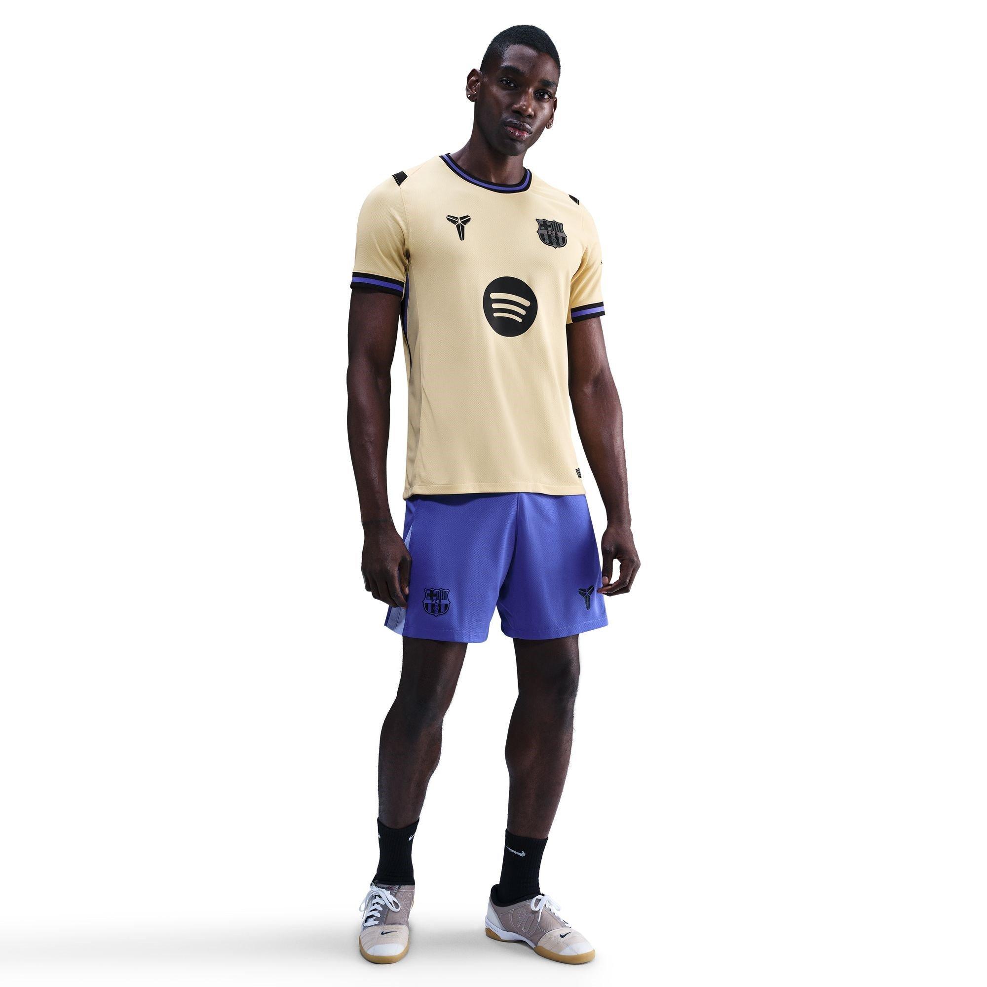 Gold/Violet/Blk - Nike - FC Barcelona Away Shirt 25/26 Adults - 3