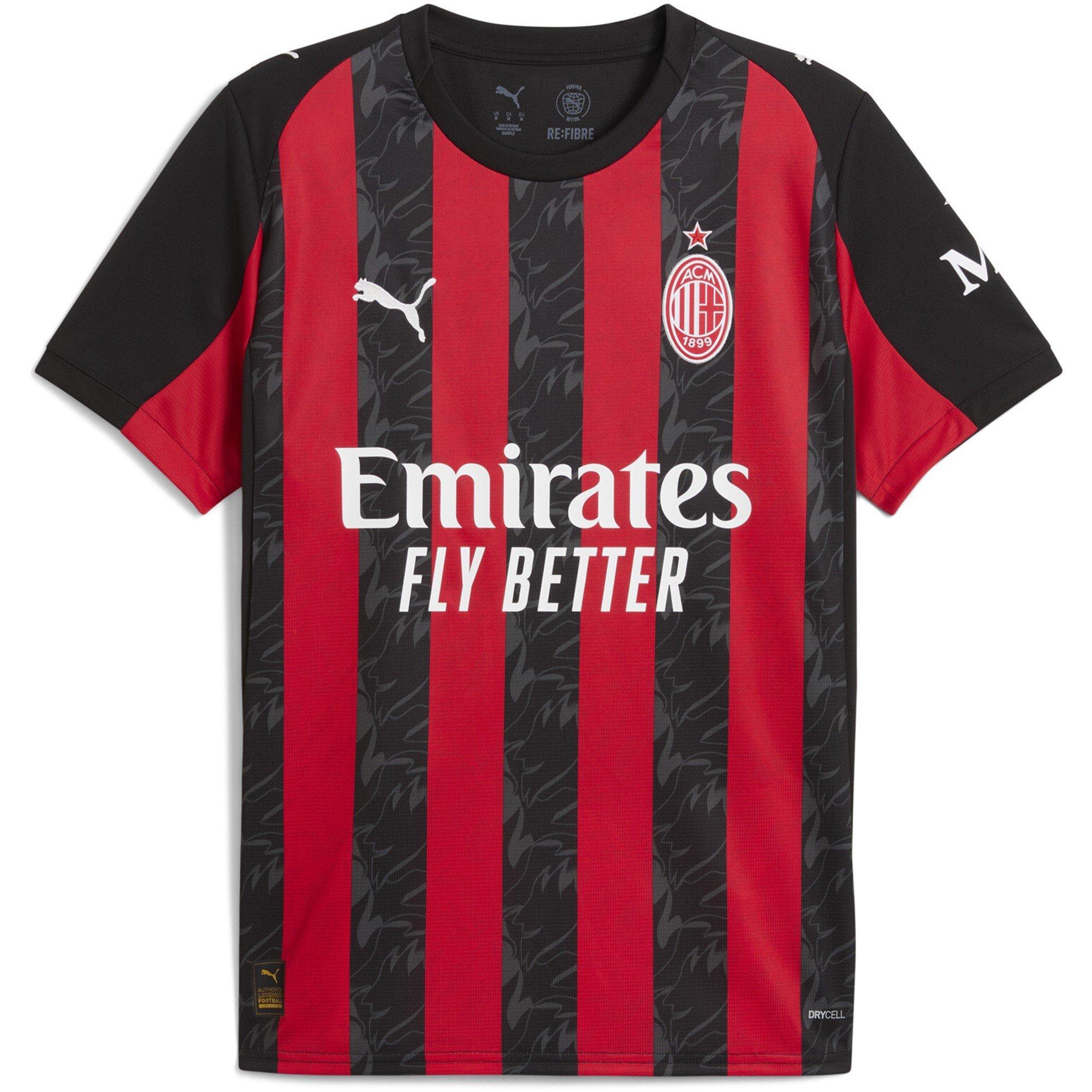 A.Red-Puma Blk - Puma - AC Milan 25/26 Home Shirts Adults - 1
