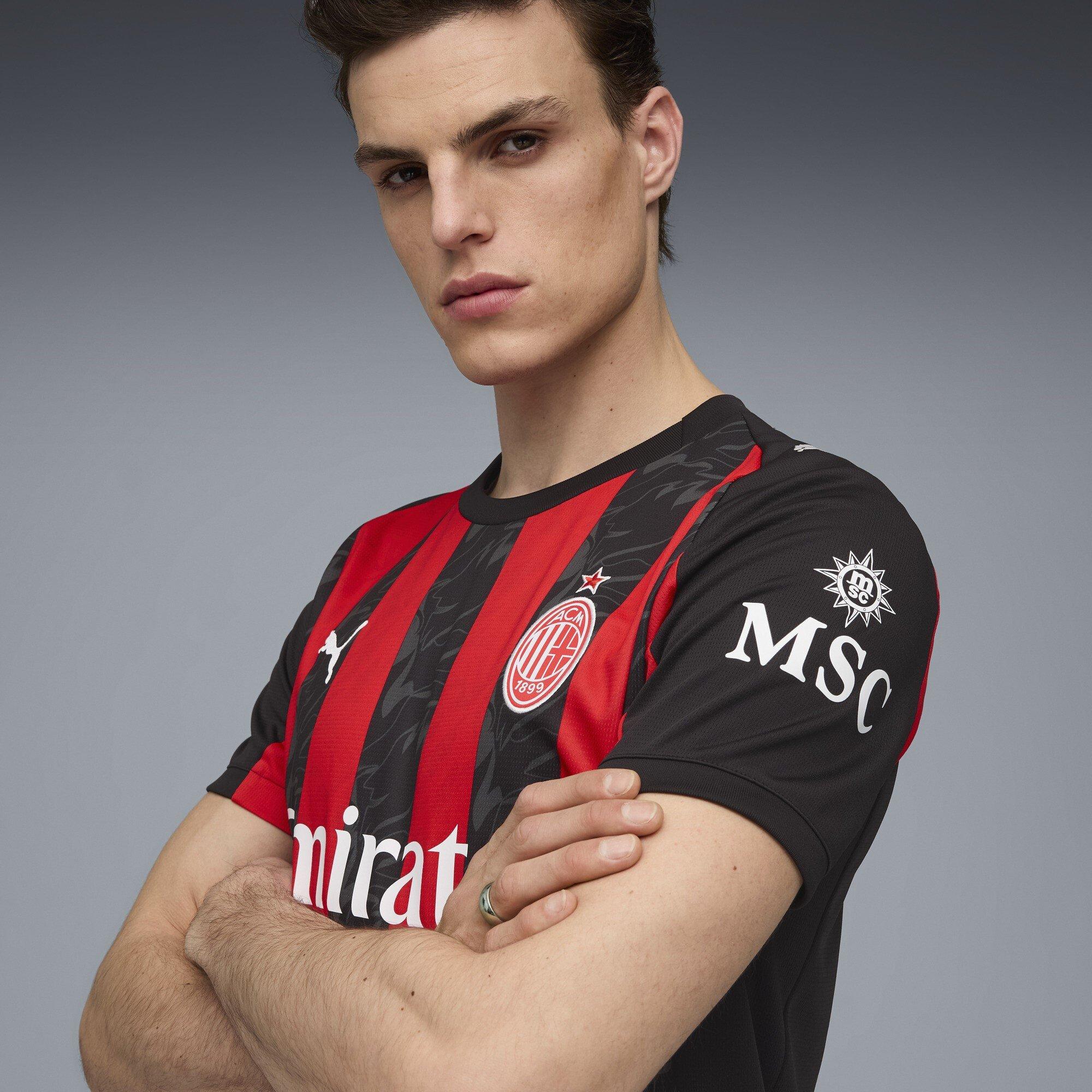 A.Red-Puma Blk - Puma - AC Milan 25/26 Home Shirts Adults - 5