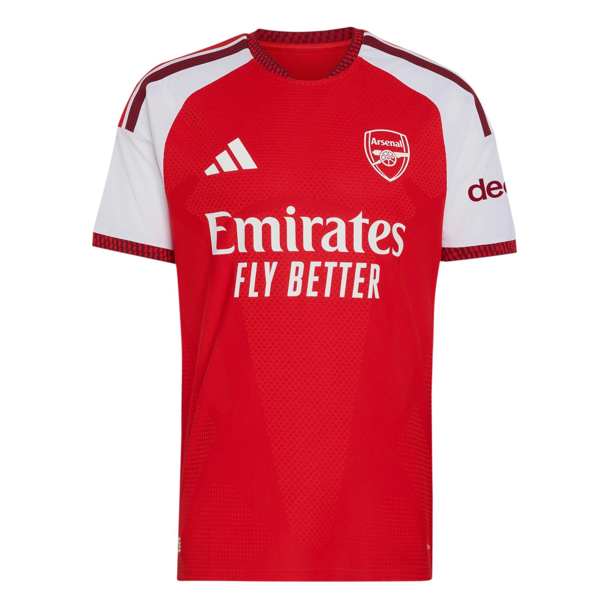 Rood/Wit - adidas - Arsenal 2026 2027 Authentic Home Shirt Mens - 1