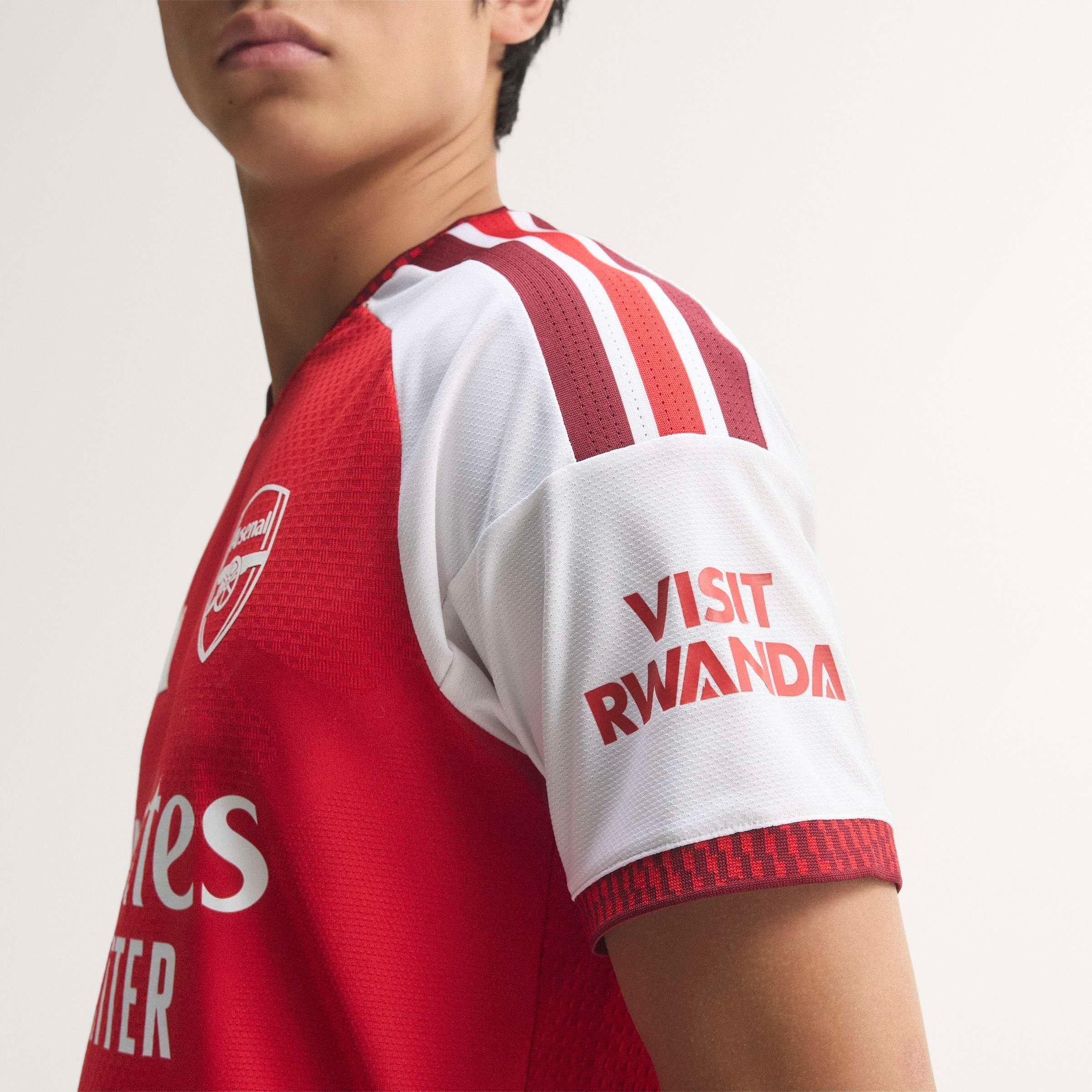 Rood/Wit - adidas - Arsenal 2026 2027 Authentic Home Shirt Mens - 14