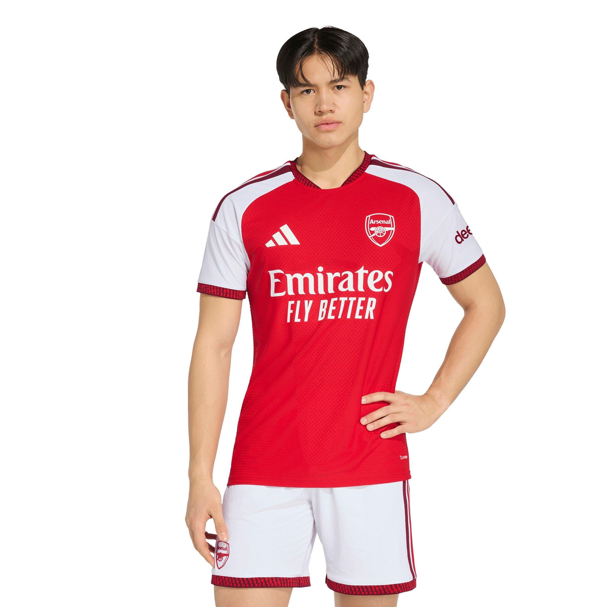 Rood/Wit - adidas - Arsenal 2026 2027 Authentic Home Shirt Mens - 3