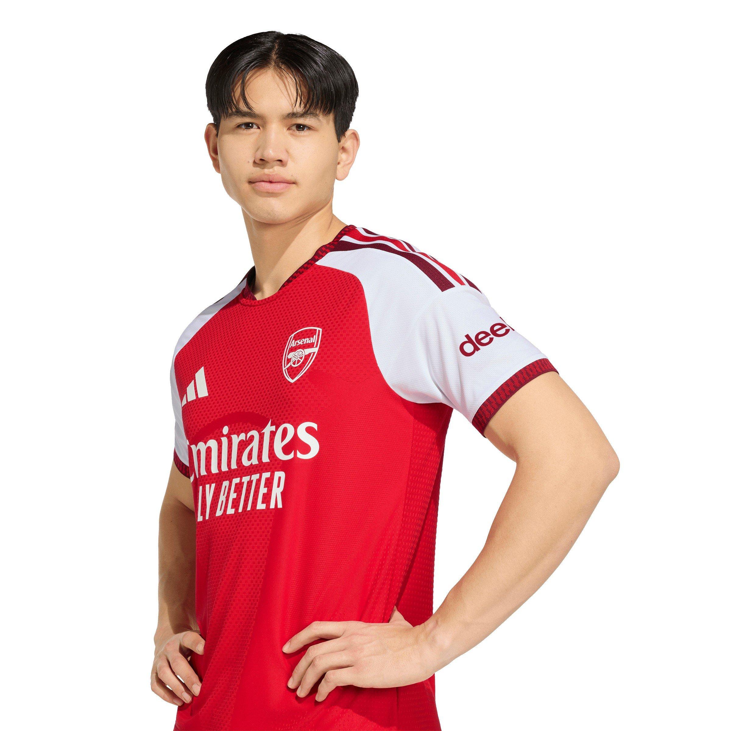 Rood/Wit - adidas - Arsenal 2026 2027 Authentic Home Shirt Mens - 6