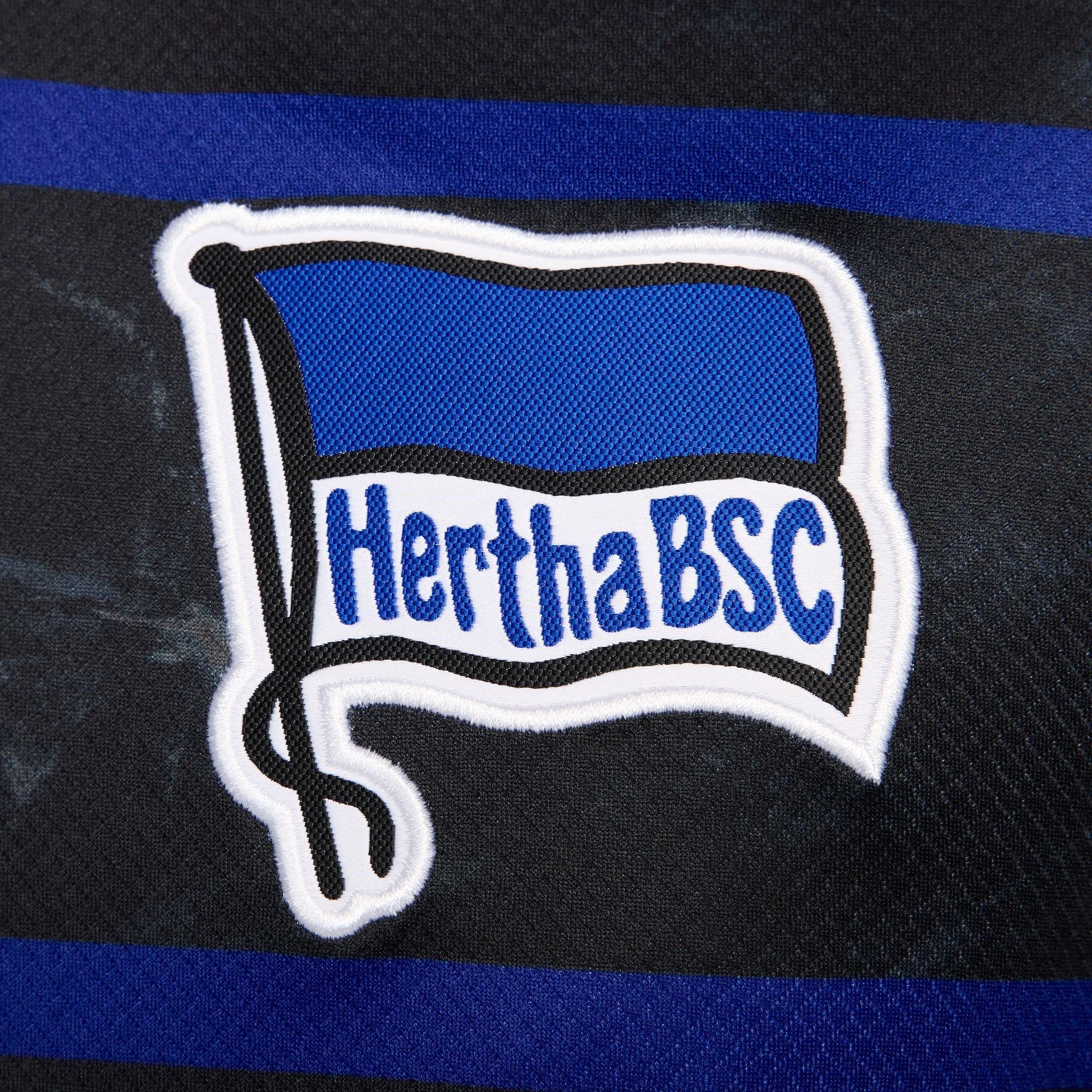 Black/Blue - Nike - Hertha BSC Away Shirt 2024 2025 Adults - 5