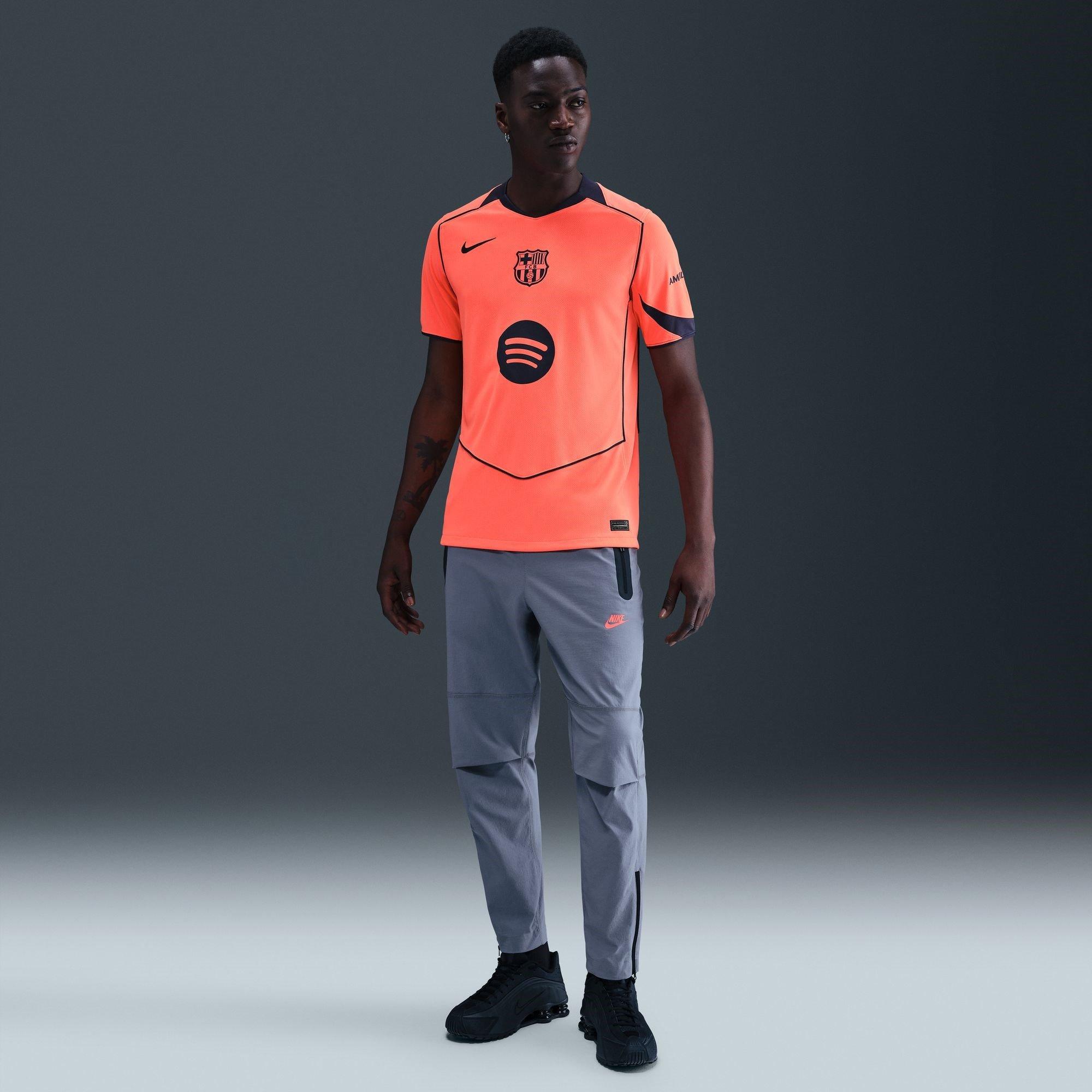 Mango/Mid.Navy - Nike - Barcelona Third Shirt 25/26 Adults - 7