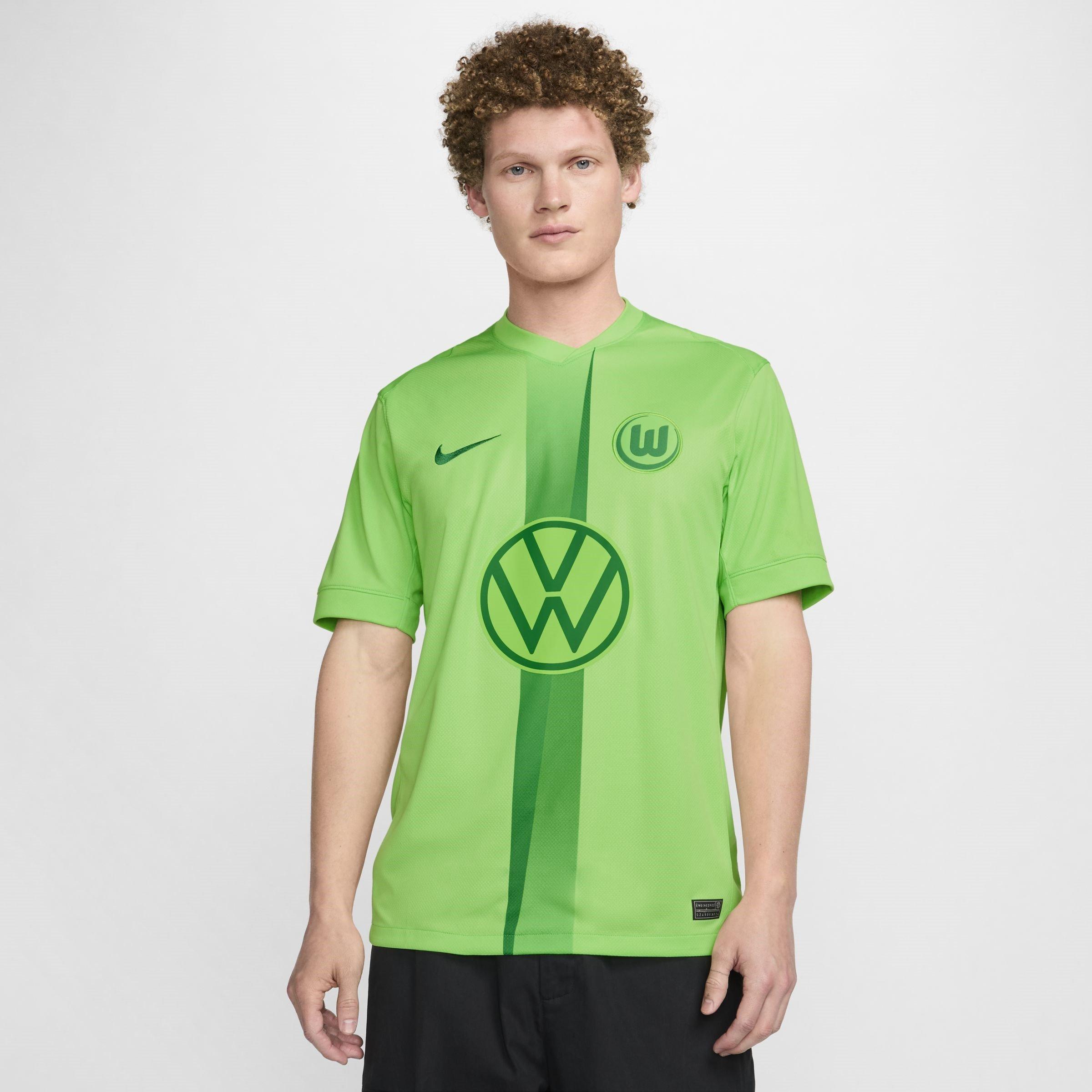 Nike Wolfsburg Home Shirt 2024 2025 Adults Domestic Replica