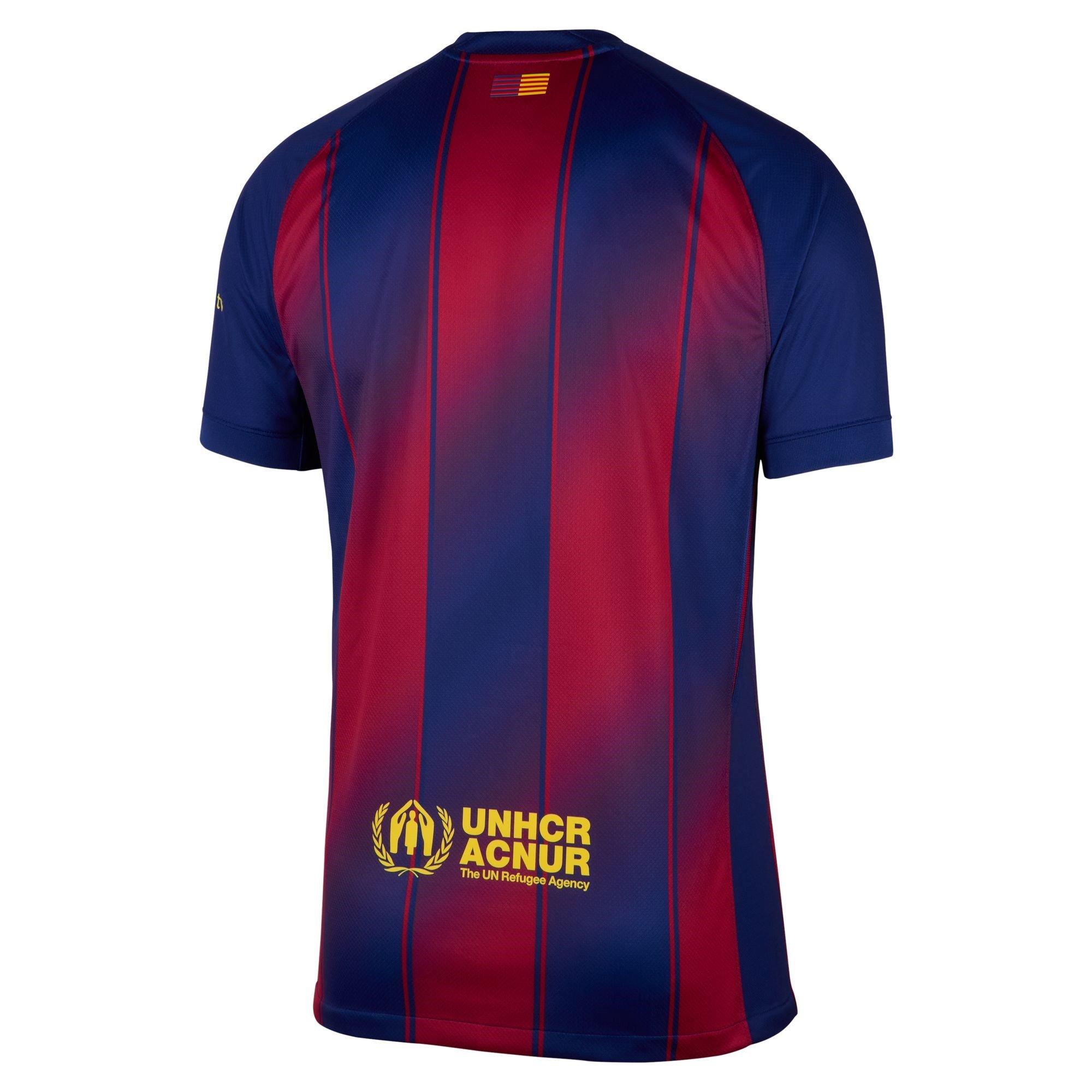 Blue/Red - Nike - Barcelona Home Shirt 2025 2026 Mens - 2