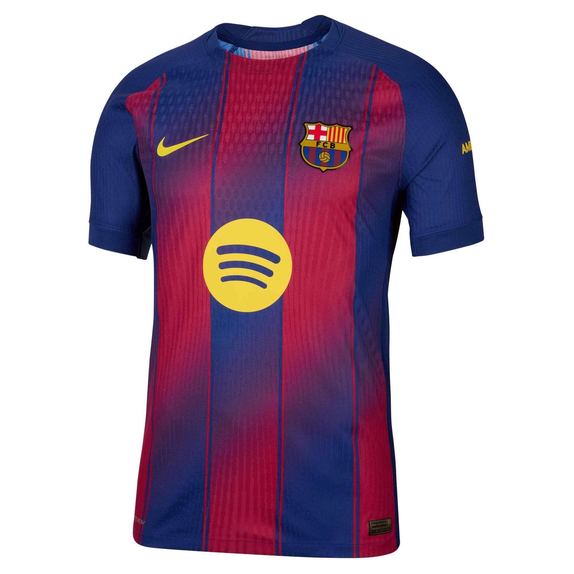 Blue/Red - Nike - Barcelona Authentic Home Shirt 2025 2026 Mens - 1