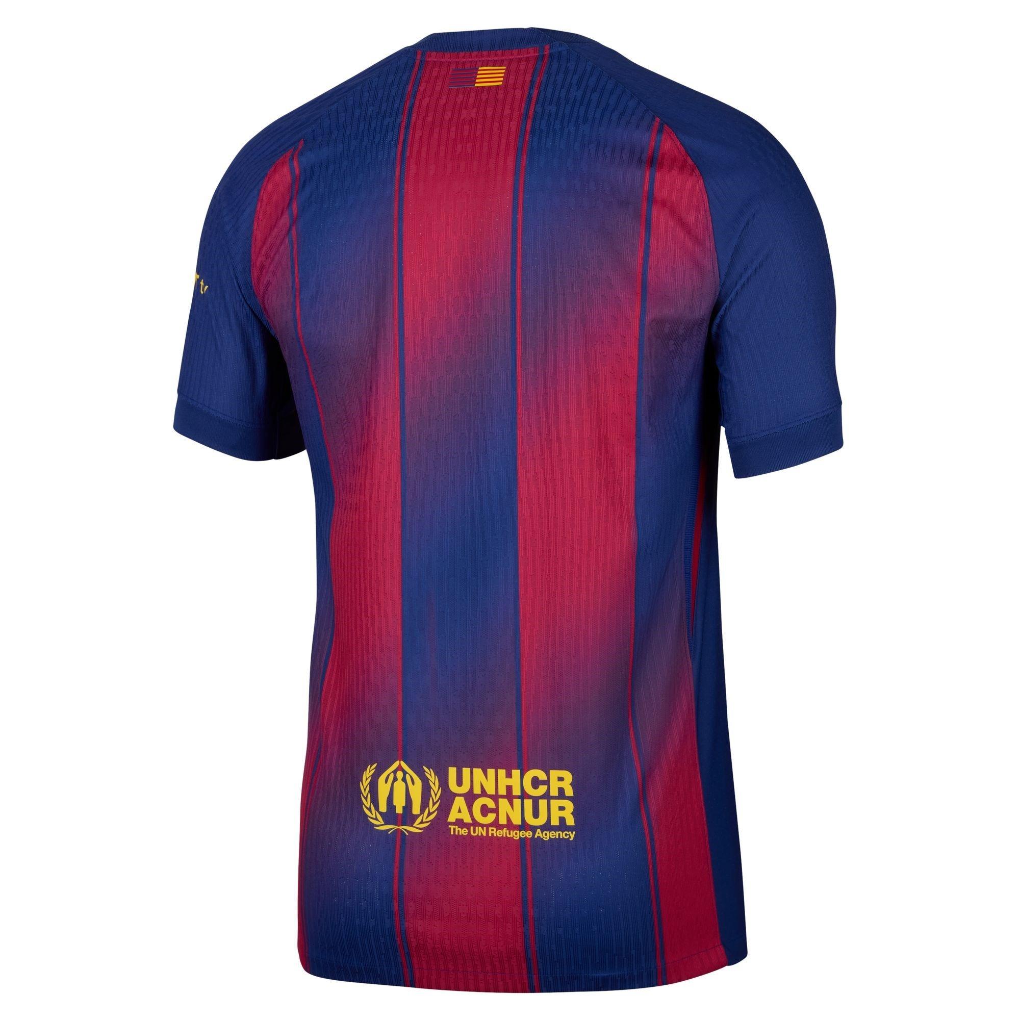 Blue/Red - Nike - Barcelona Authentic Home Shirt 2025 2026 Mens - 2
