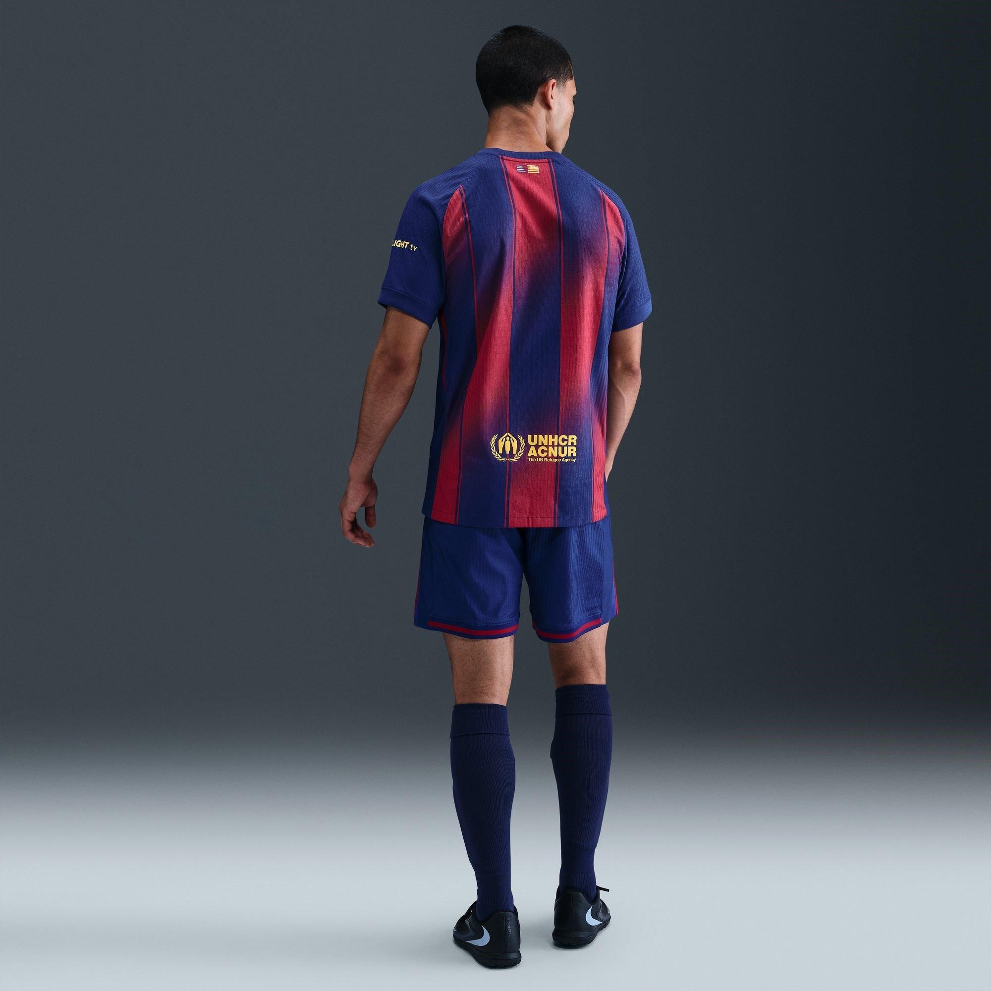 Blue/Red - Nike - Barcelona Authentic Home Shirt 2025 2026 Mens - 11