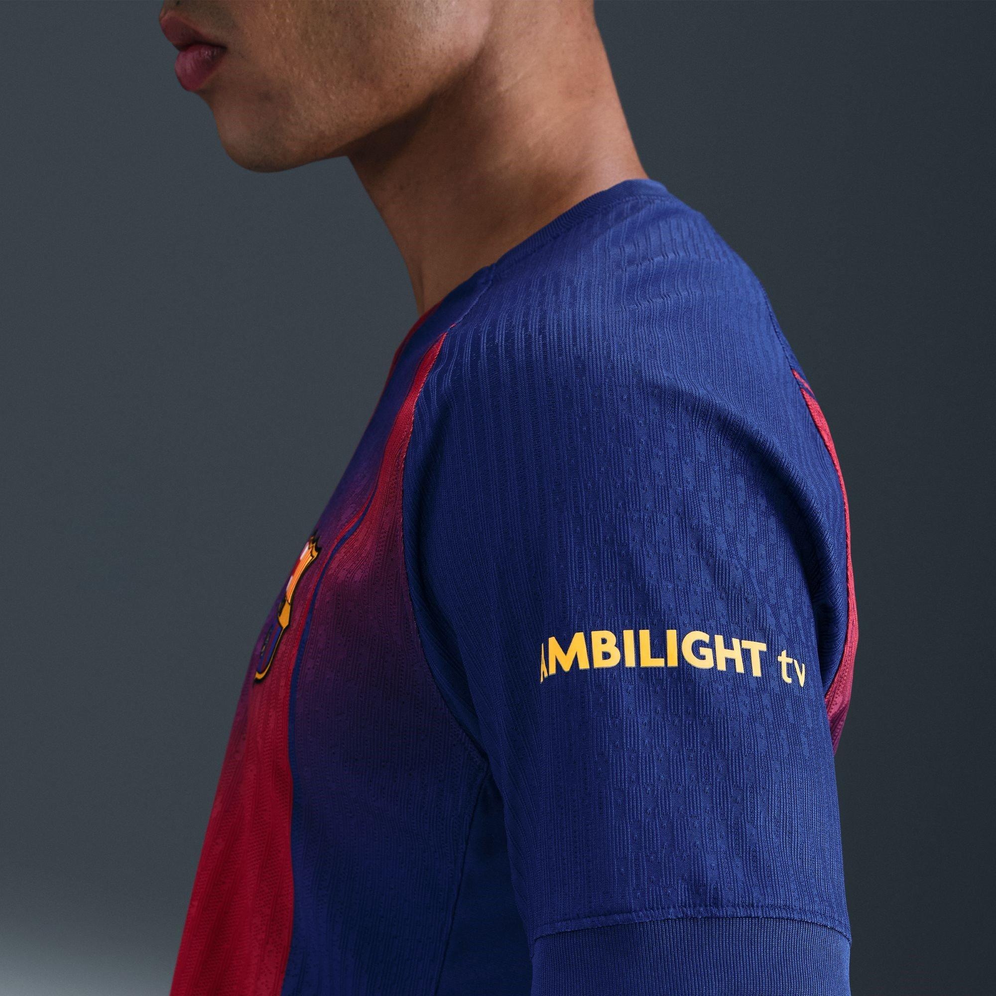 Blue/Red - Nike - Barcelona Authentic Home Shirt 2025 2026 Mens - 16
