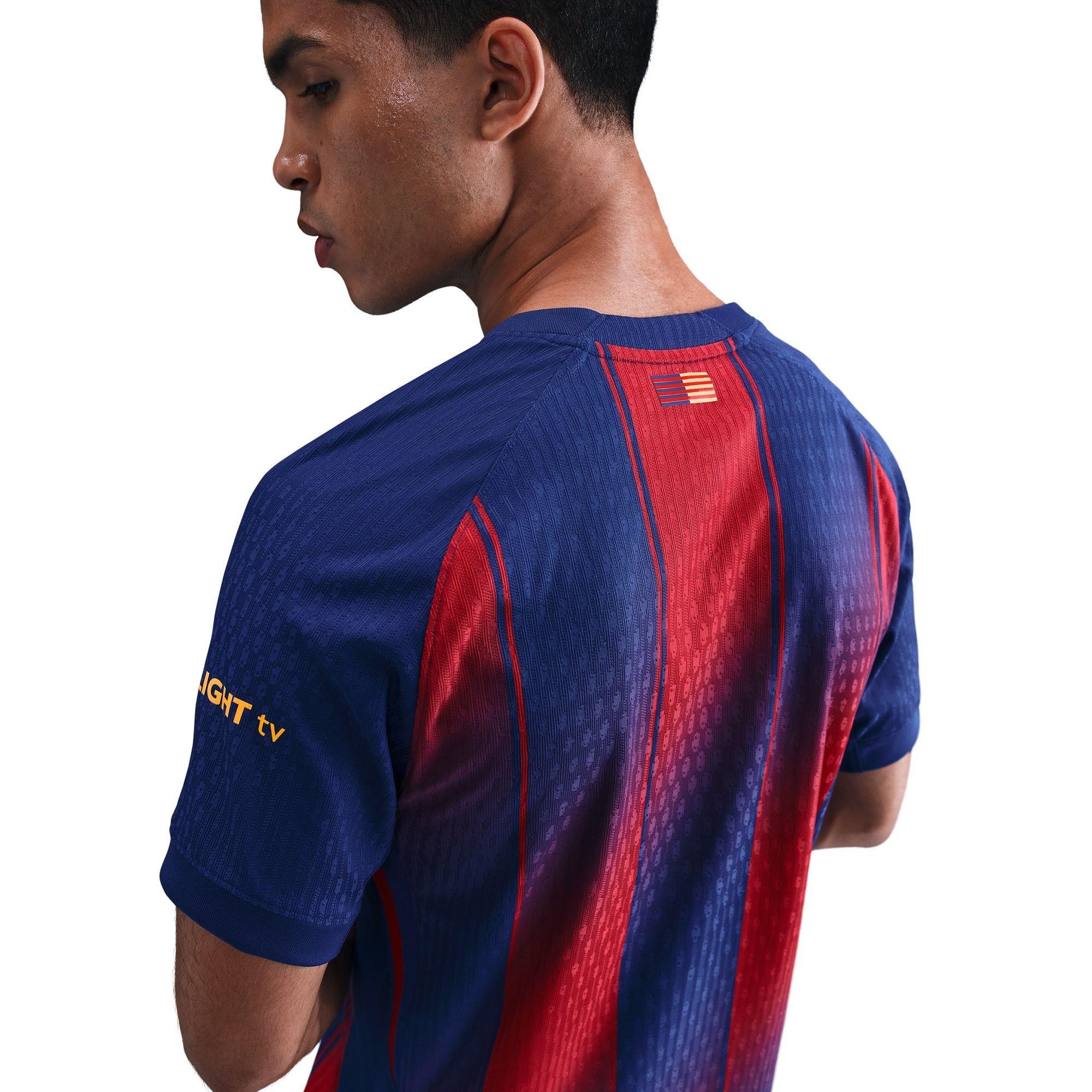 Blue/Red - Nike - Barcelona Authentic Home Shirt 2025 2026 Mens - 6