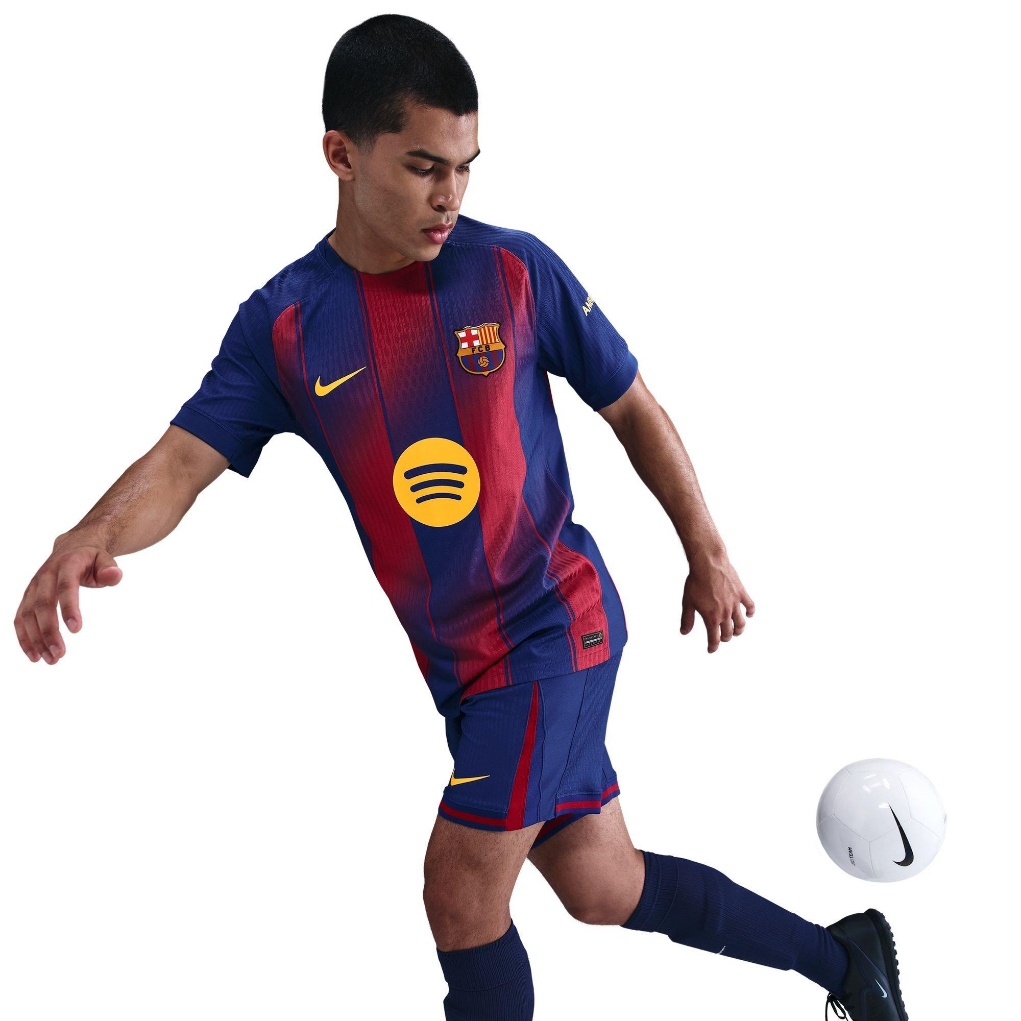 Blue/Red - Nike - Barcelona Authentic Home Shirt 2025 2026 Mens - 7