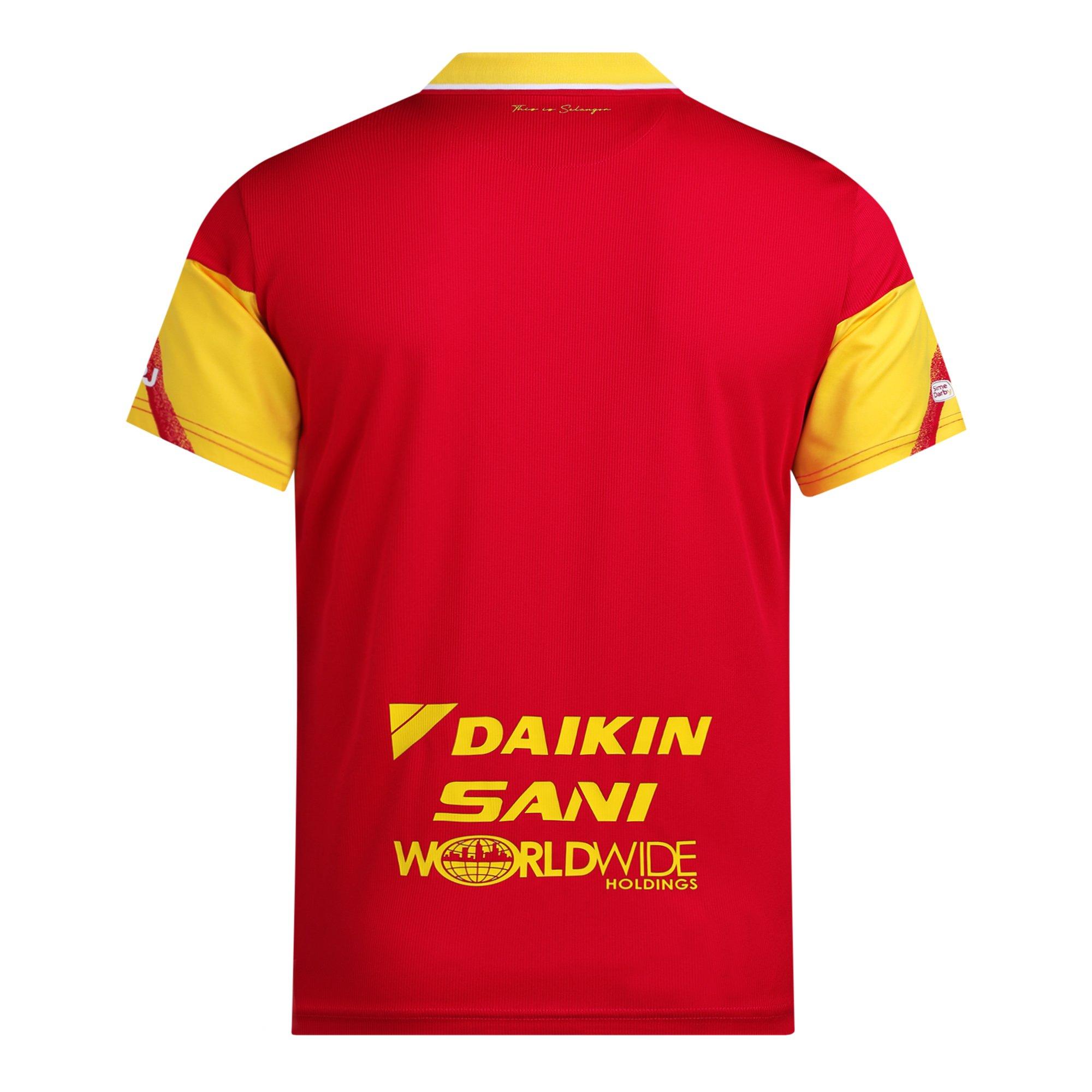 Red/Yellow - Joma - Selangor FC Home Shirt 2025 - 2