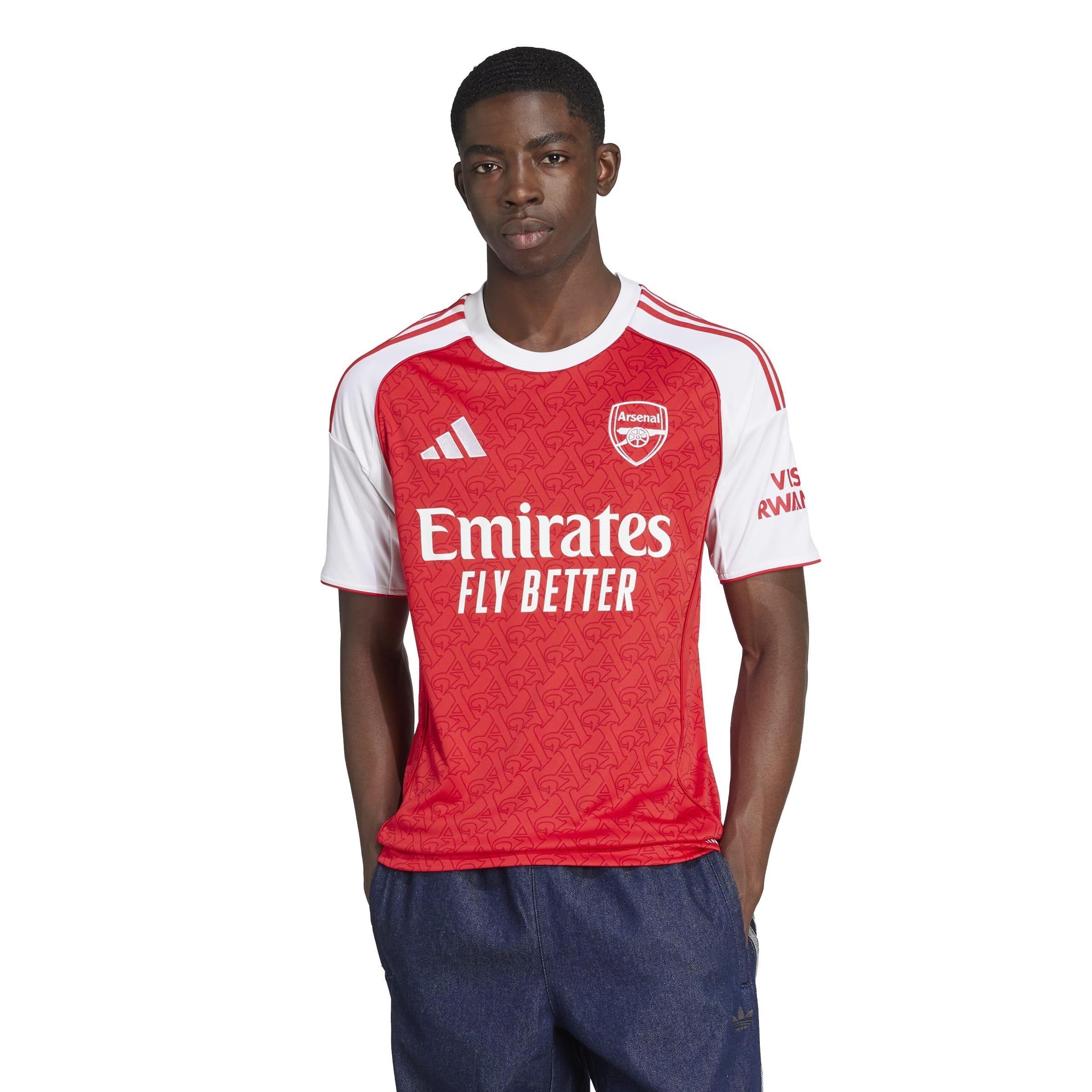 Scarlet/White - adidas - Arsenal Home Shirt 25/26 Adults - 3