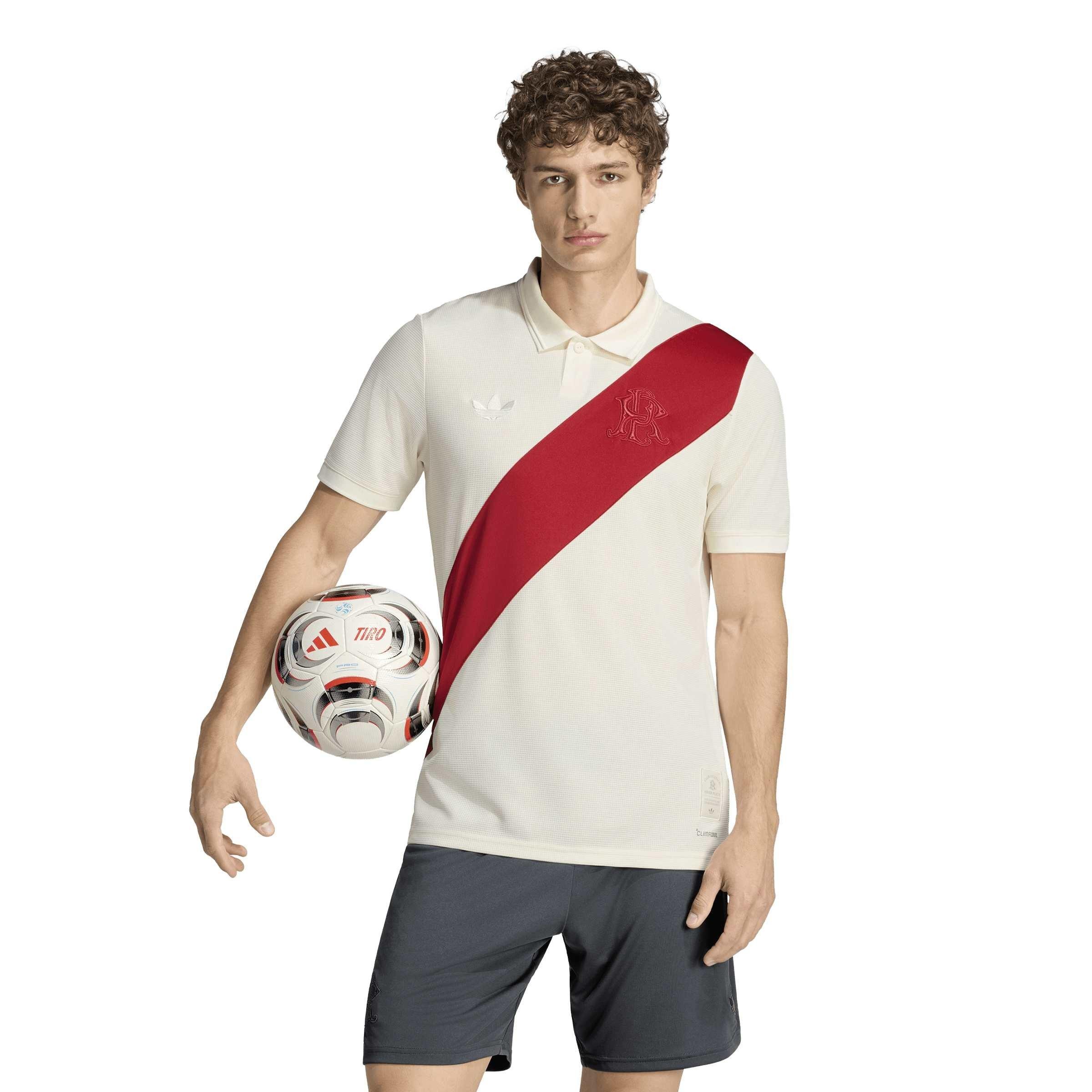 Bianco/Rosso - adidas - Adidas RIV H Jsy Sn64 - 3