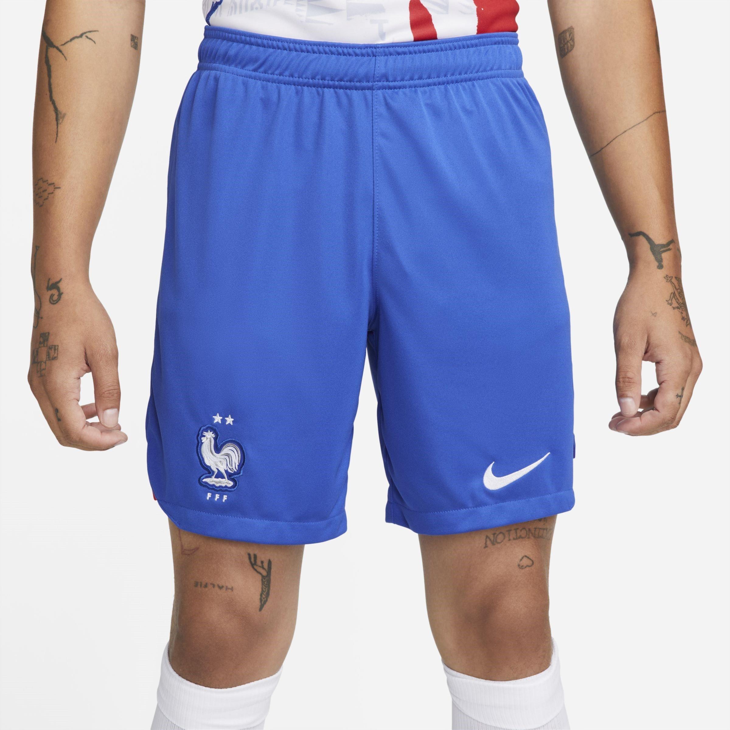 Blauw - Nike - France Away Shorts 2022 Adults - 1