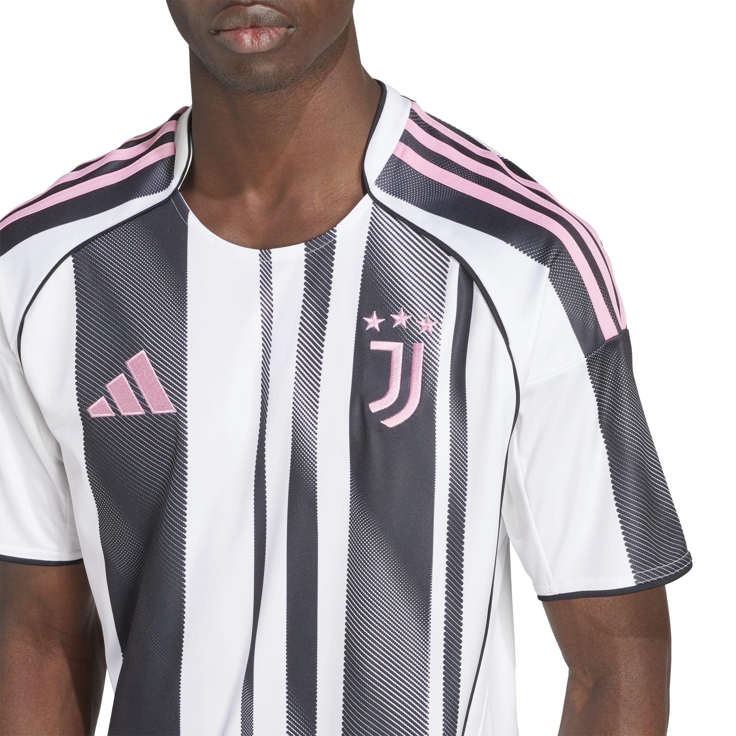White/Black - adidas - Men's Juventus Home Replica Football Shirt - 6