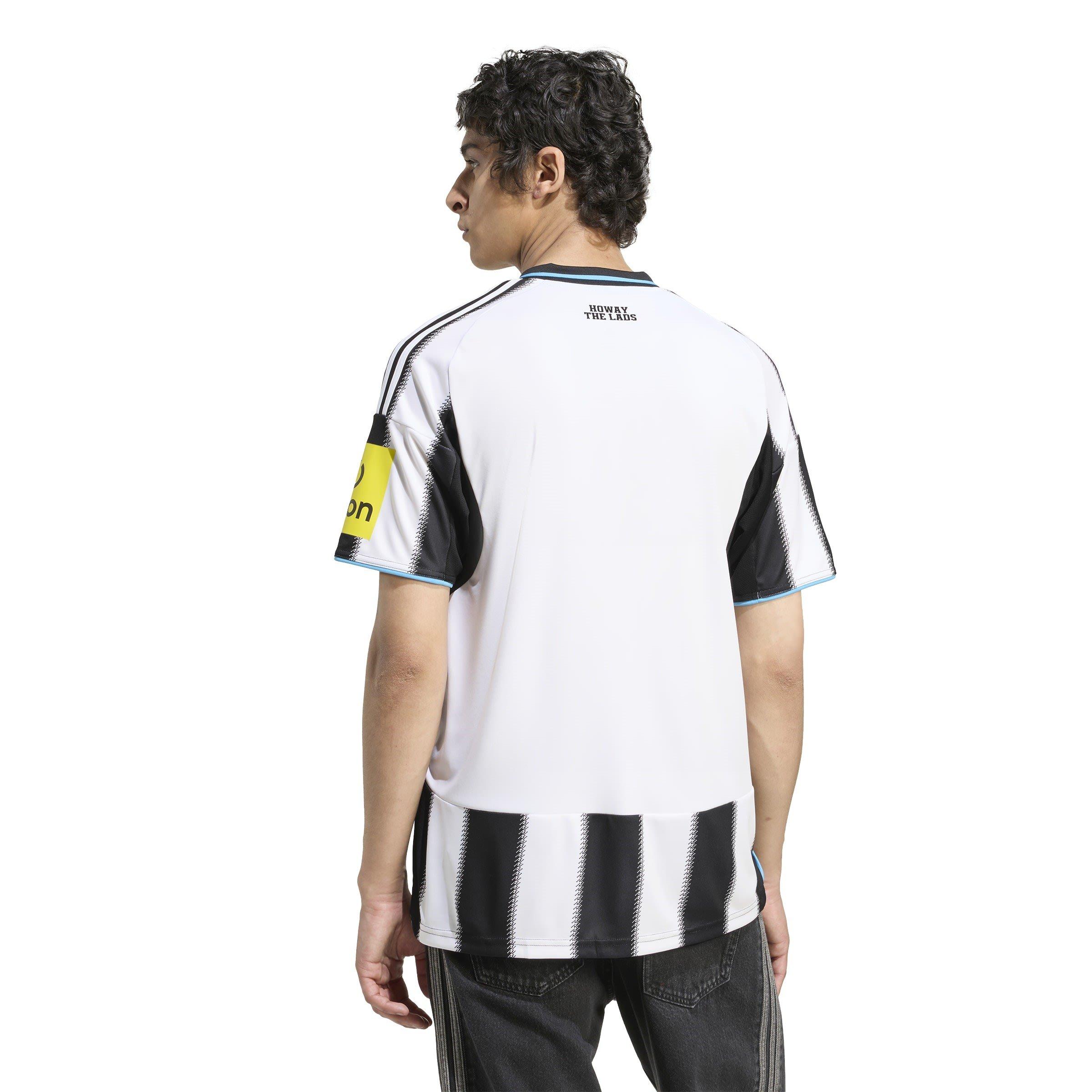 Black/White - adidas - Newcastle United Home Shirt 2025 2026 Adults - 4