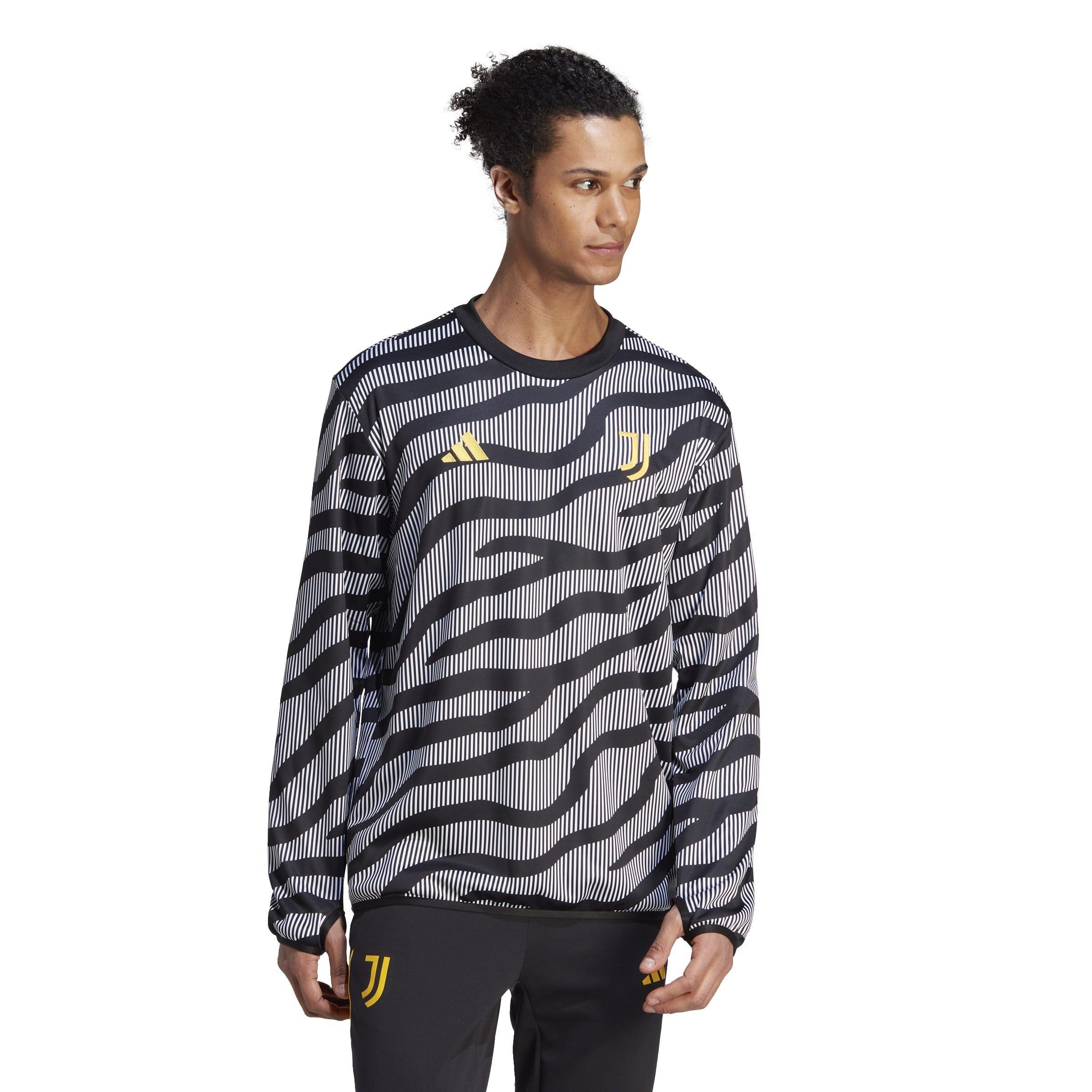 Sort/Hvid - adidas - Juventus Pre-Match Top Adults - 3