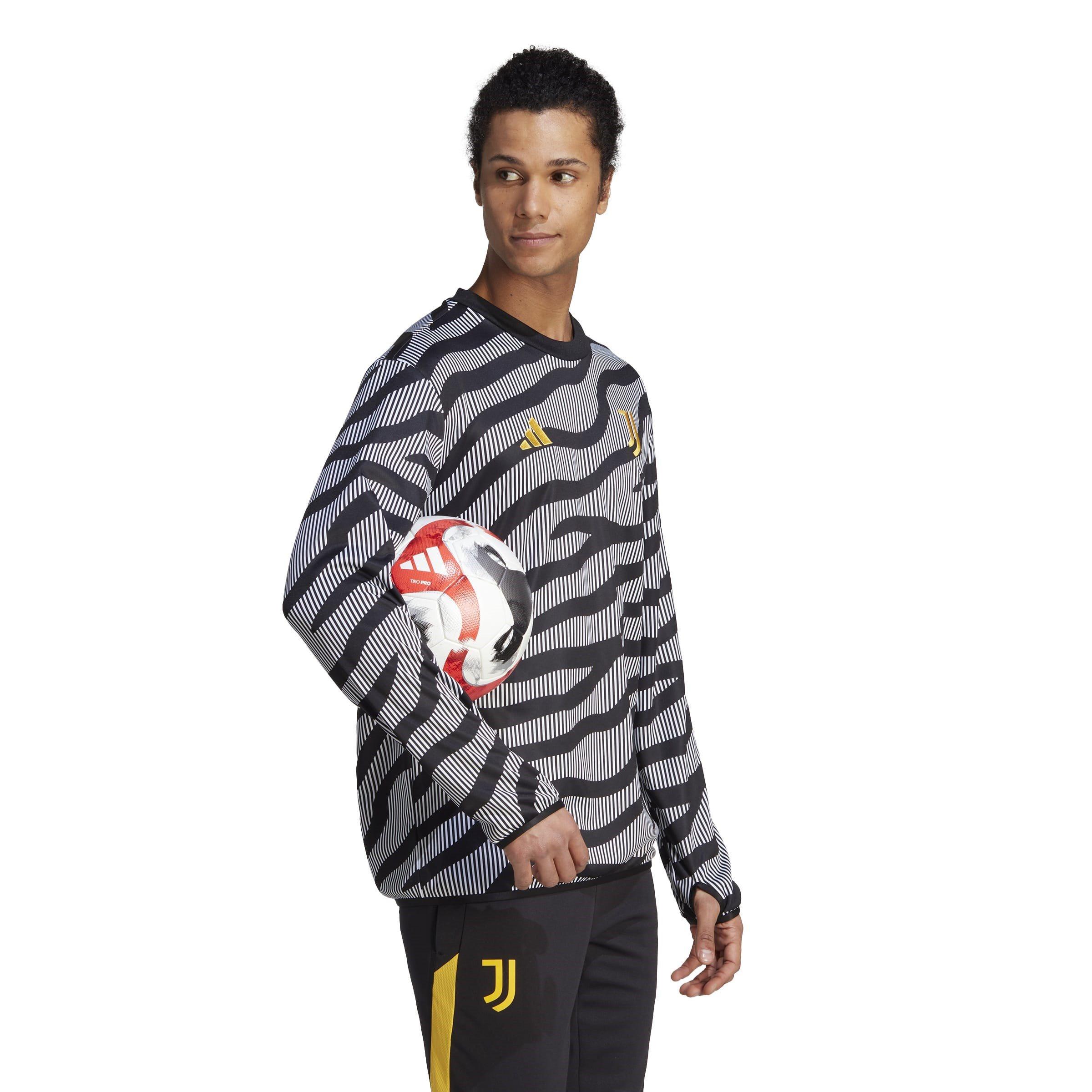Sort/Hvid - adidas - Juventus Pre-Match Top Adults - 5
