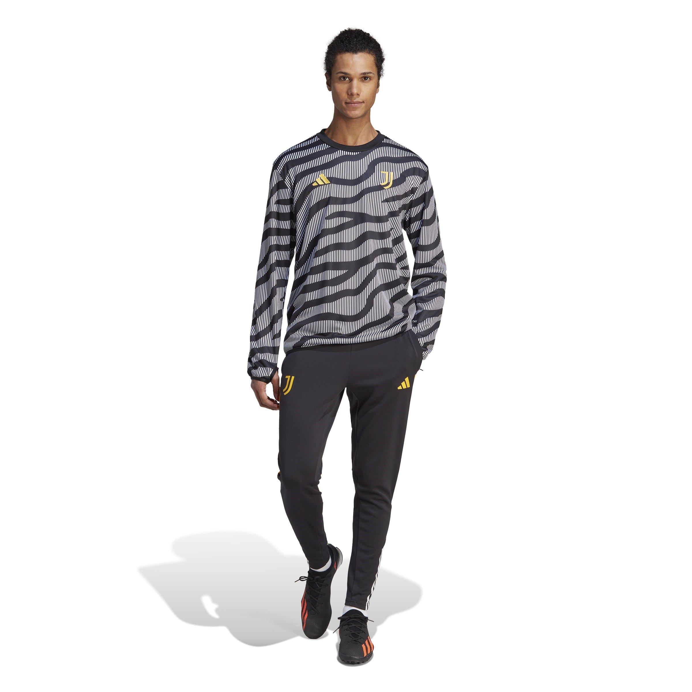 Sort/Hvid - adidas - Juventus Pre-Match Top Adults - 8