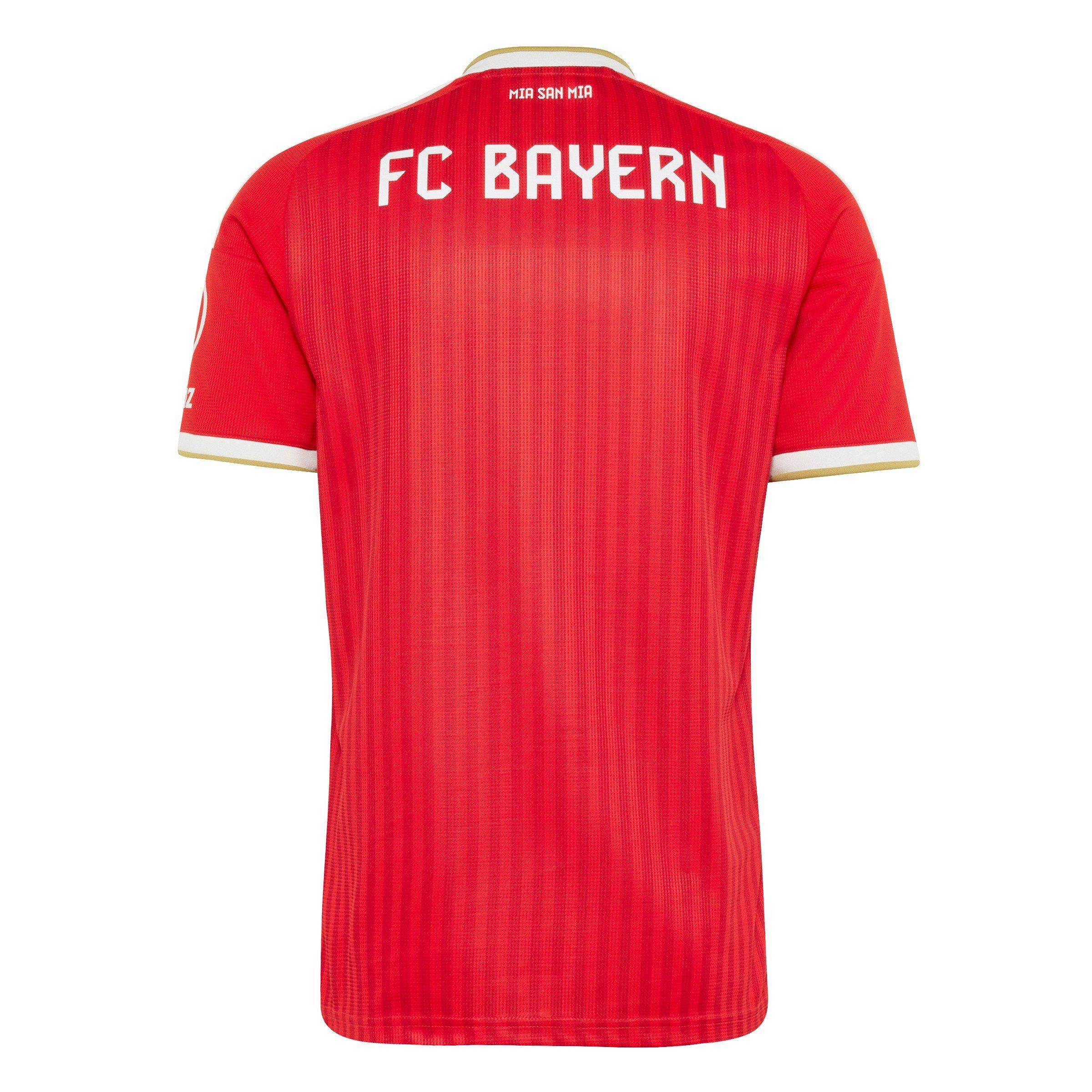 Scarlet/White - adidas - FC Bayern Home Shirt 25/26 Adults - 2