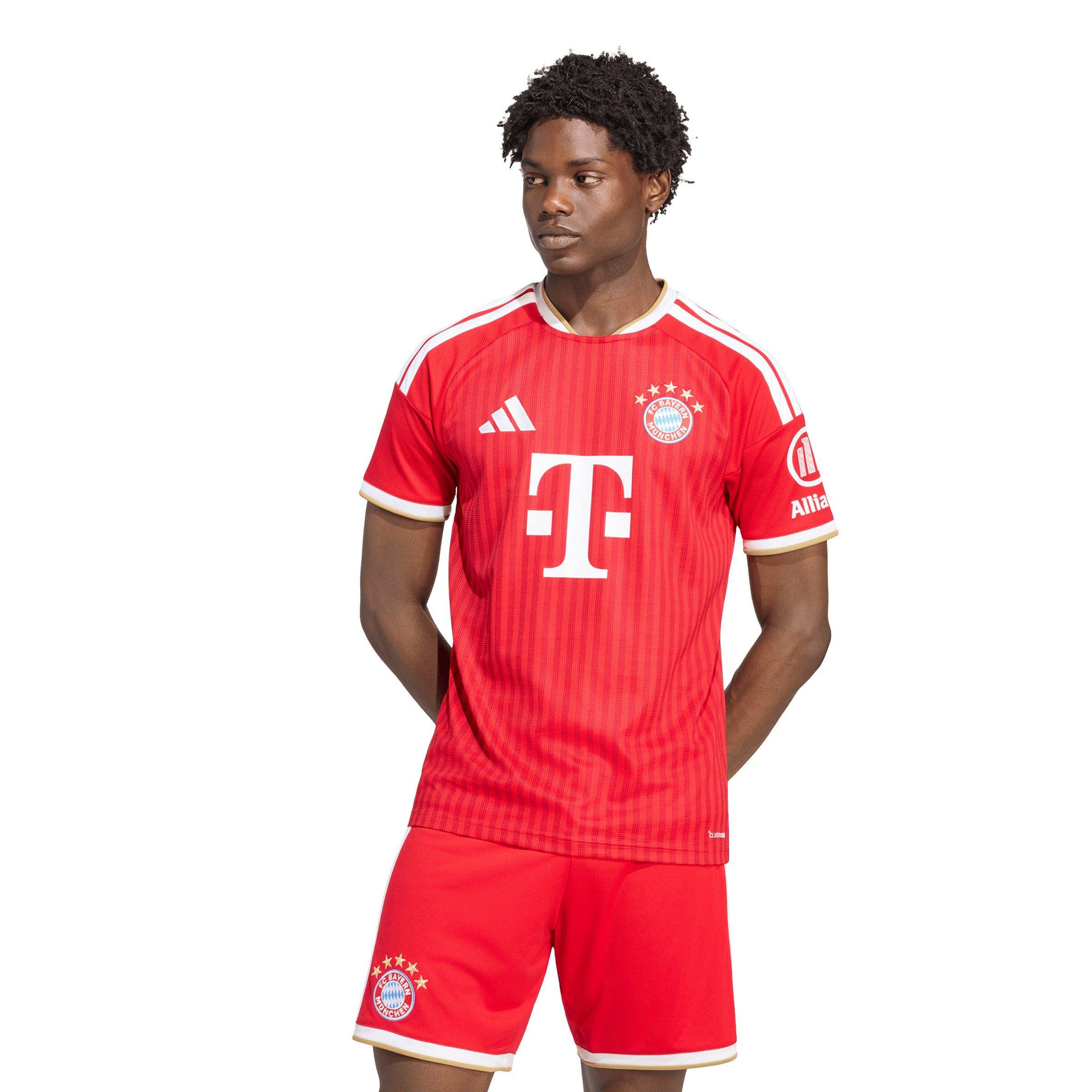 Scarlet/White - adidas - FC Bayern Home Shirt 25/26 Adults - 3