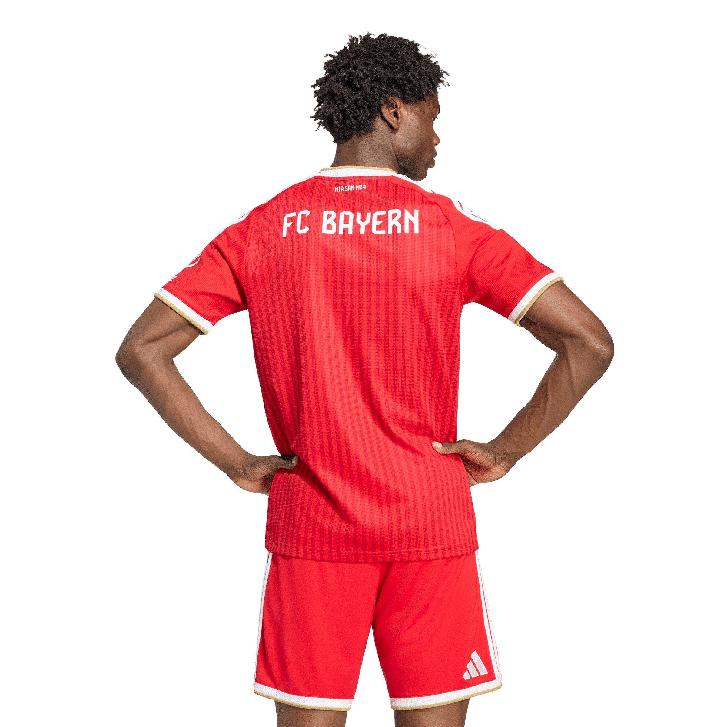 Scarlet/White - adidas - FC Bayern Home Shirt 25/26 Adults - 4