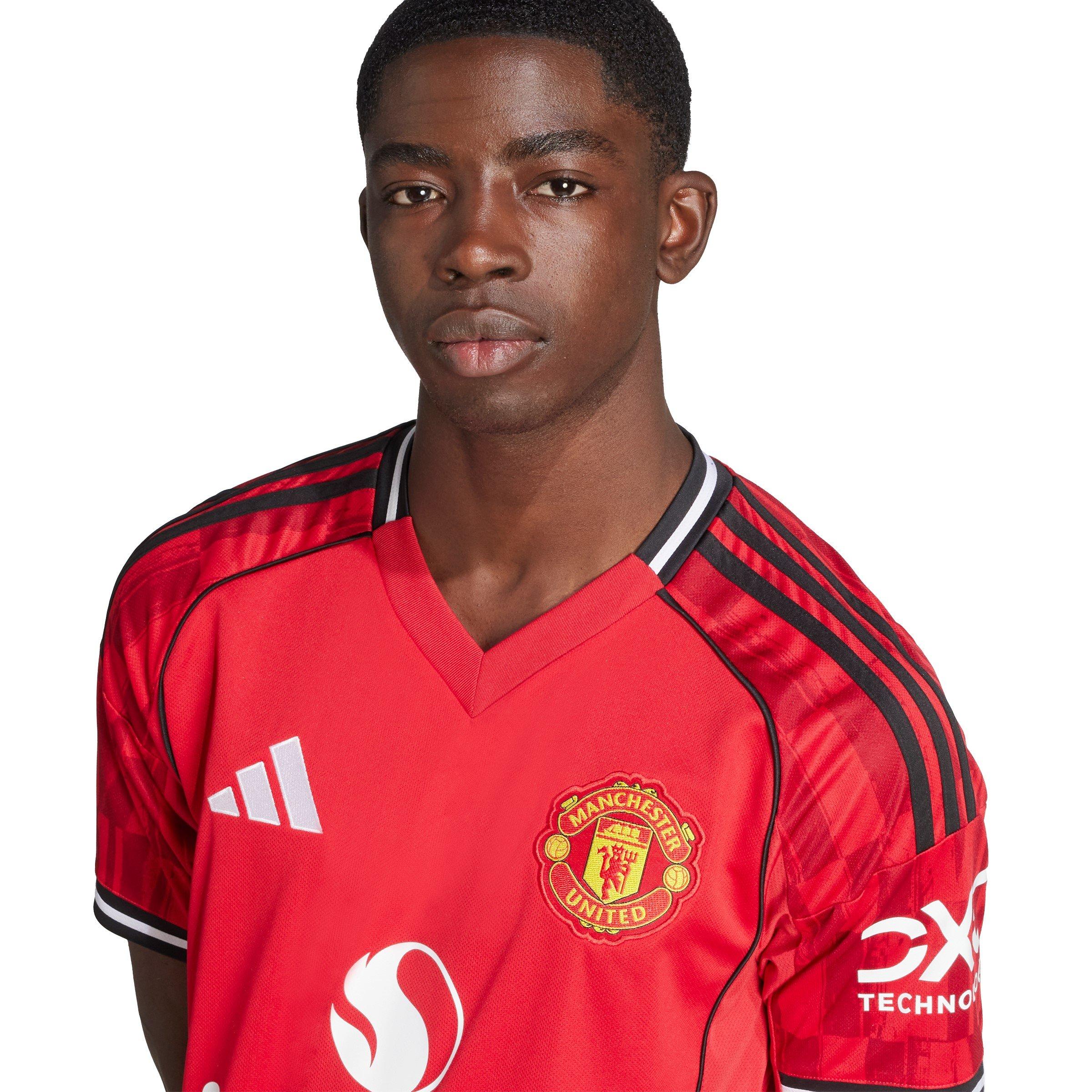 Red - adidas - Adidas Manchester United Home Shirt 25/26 Adults - 6