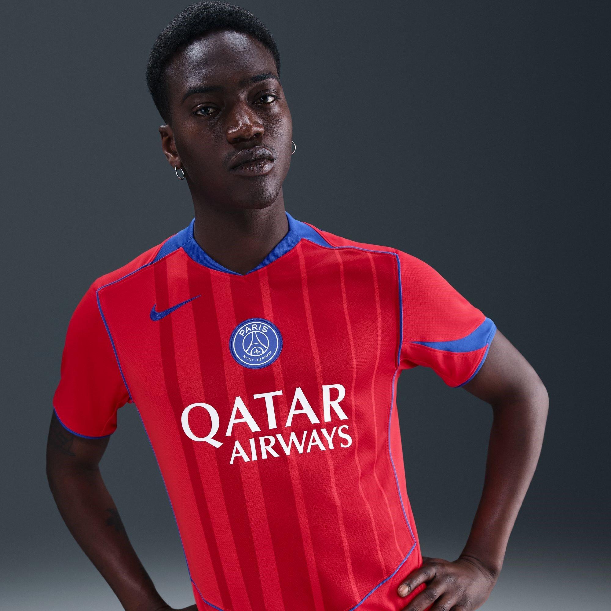 Red - Nike - PSG Third Shirt 2025 2026 Adults - 3