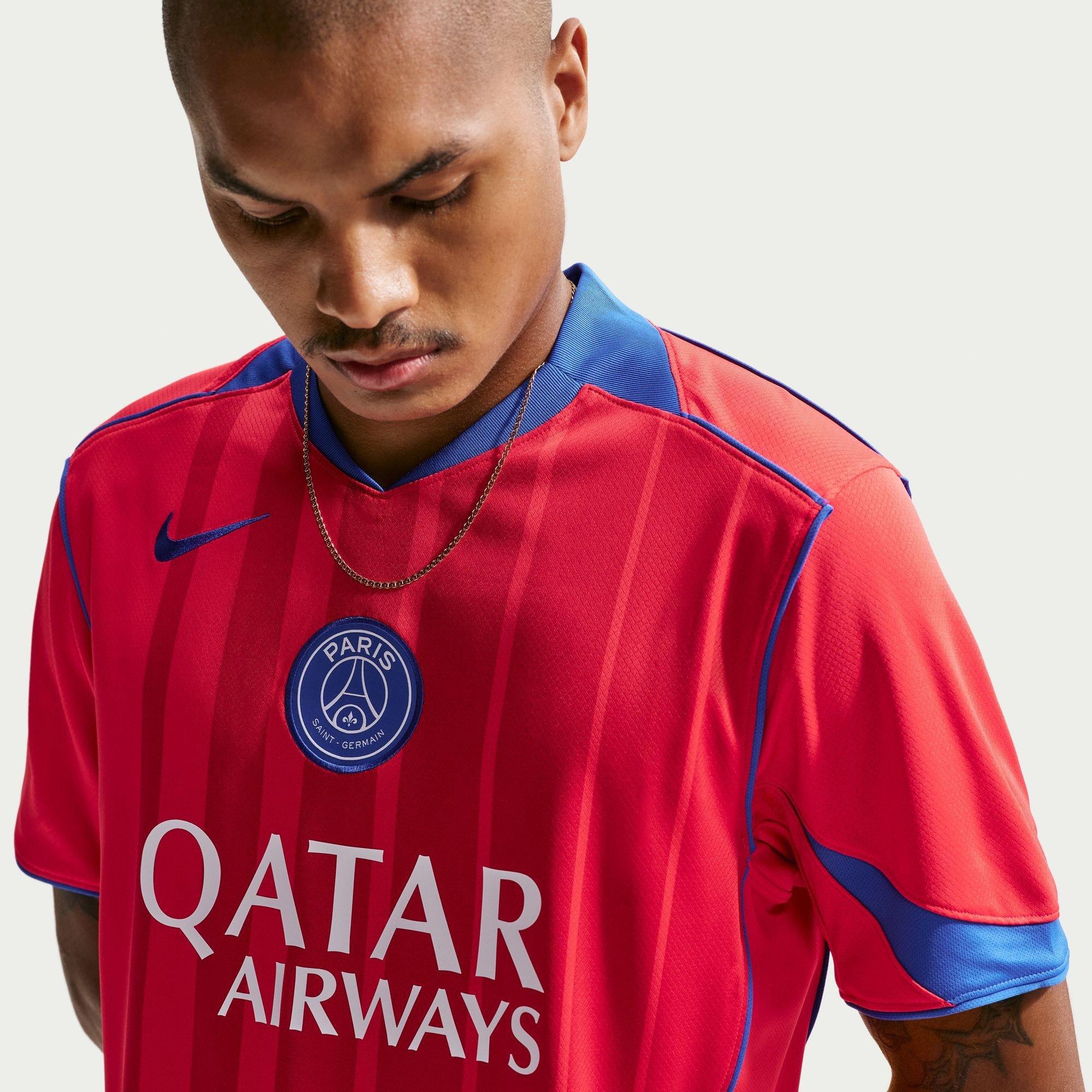 Red - Nike - PSG Third Shirt 2025 2026 Adults - 9