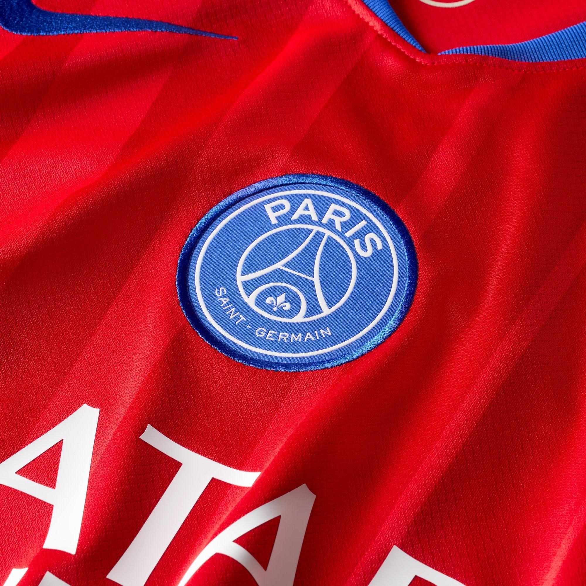 Red - Nike - PSG Third Shirt 2025 2026 Adults - 10