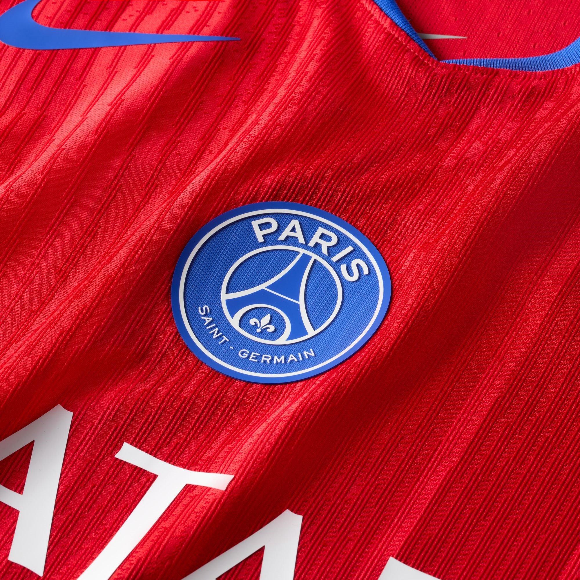 Red/Blue - Nike - PSG Authentic Third Shirt 2025 2026 Adults - 5